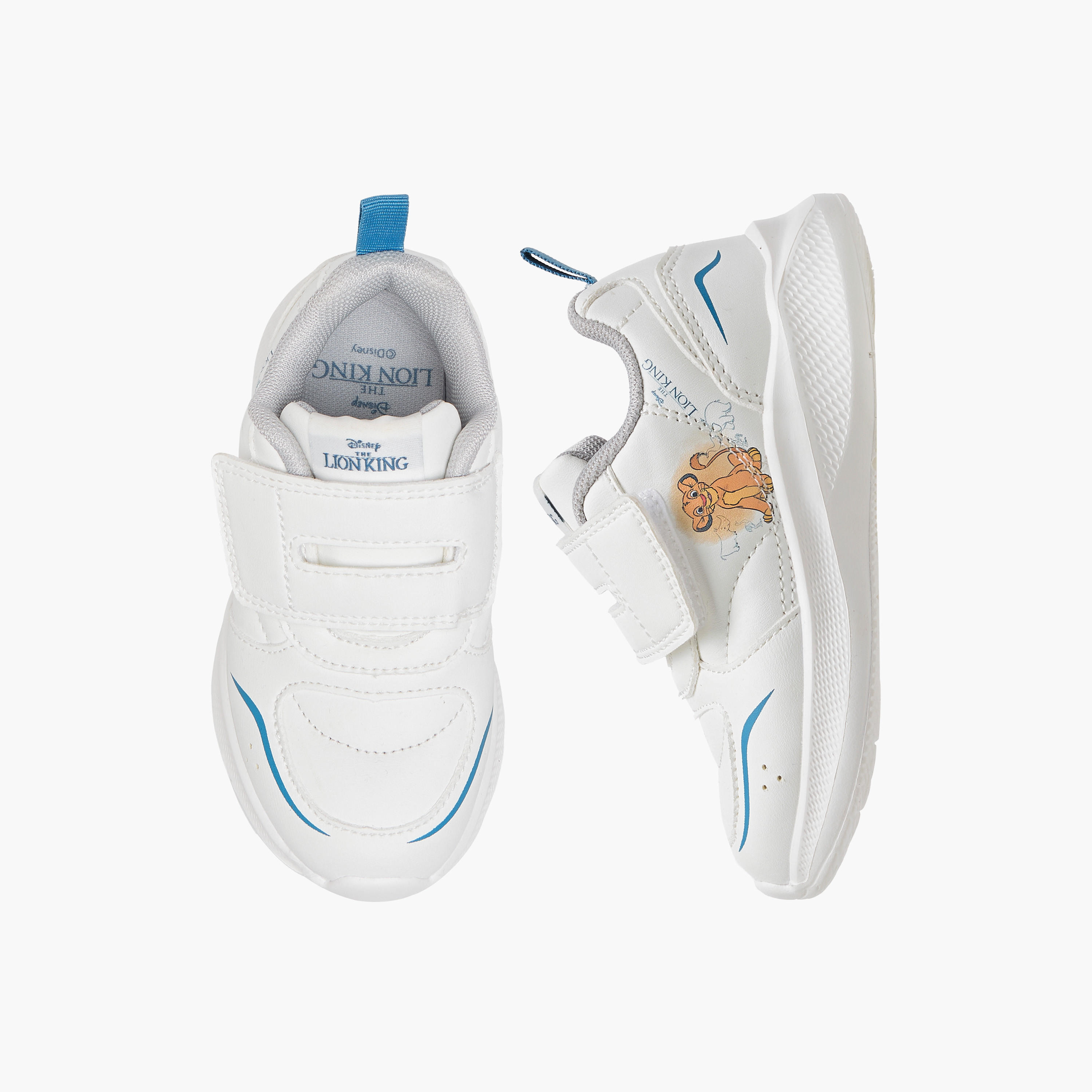 Disney Kids Hook & Loop Cushioned Sole Walking Shoes-boys-shoes-schoolshoes-image-1