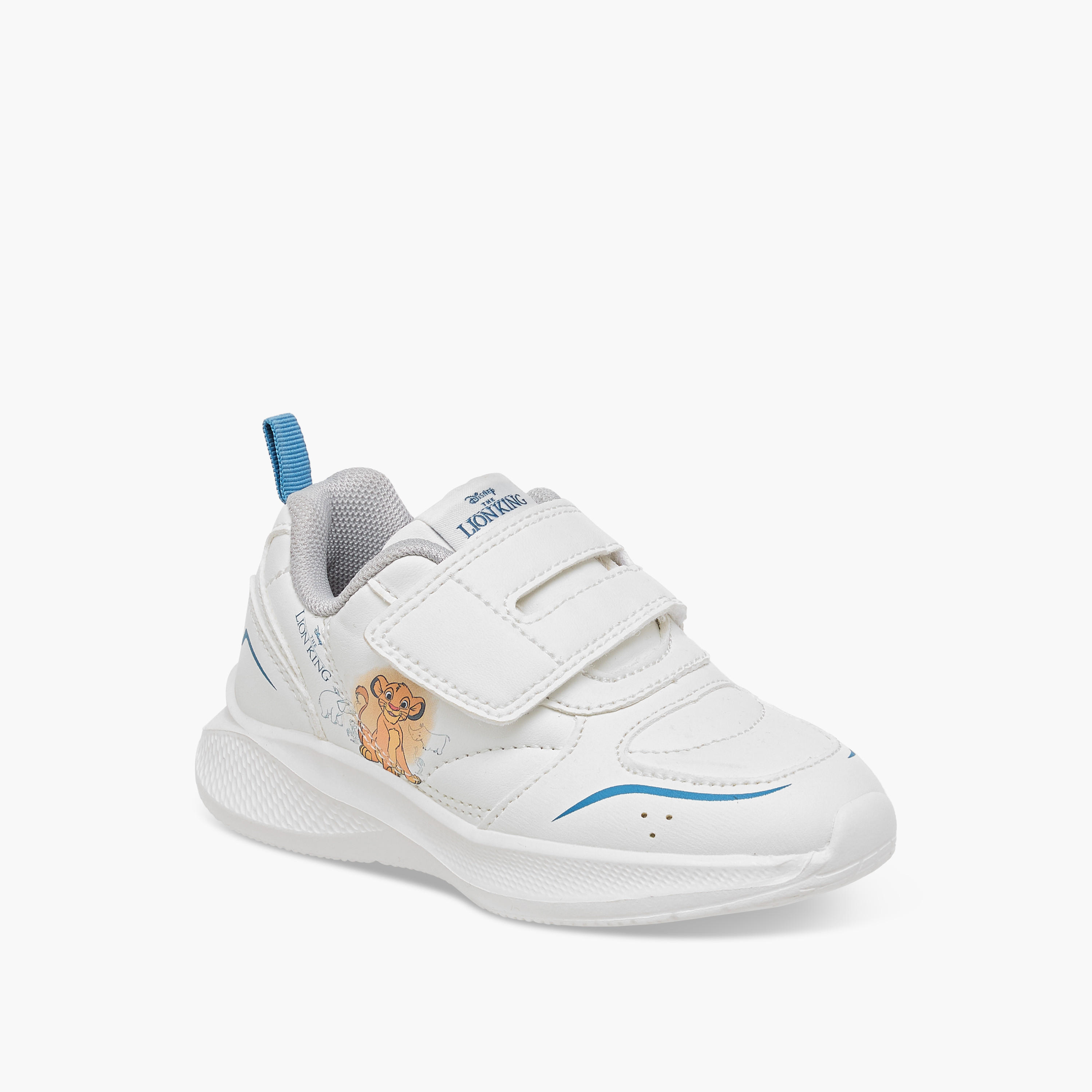 Disney Kids Hook & Loop Cushioned Sole Walking Shoes-boys-shoes-schoolshoes-image-2