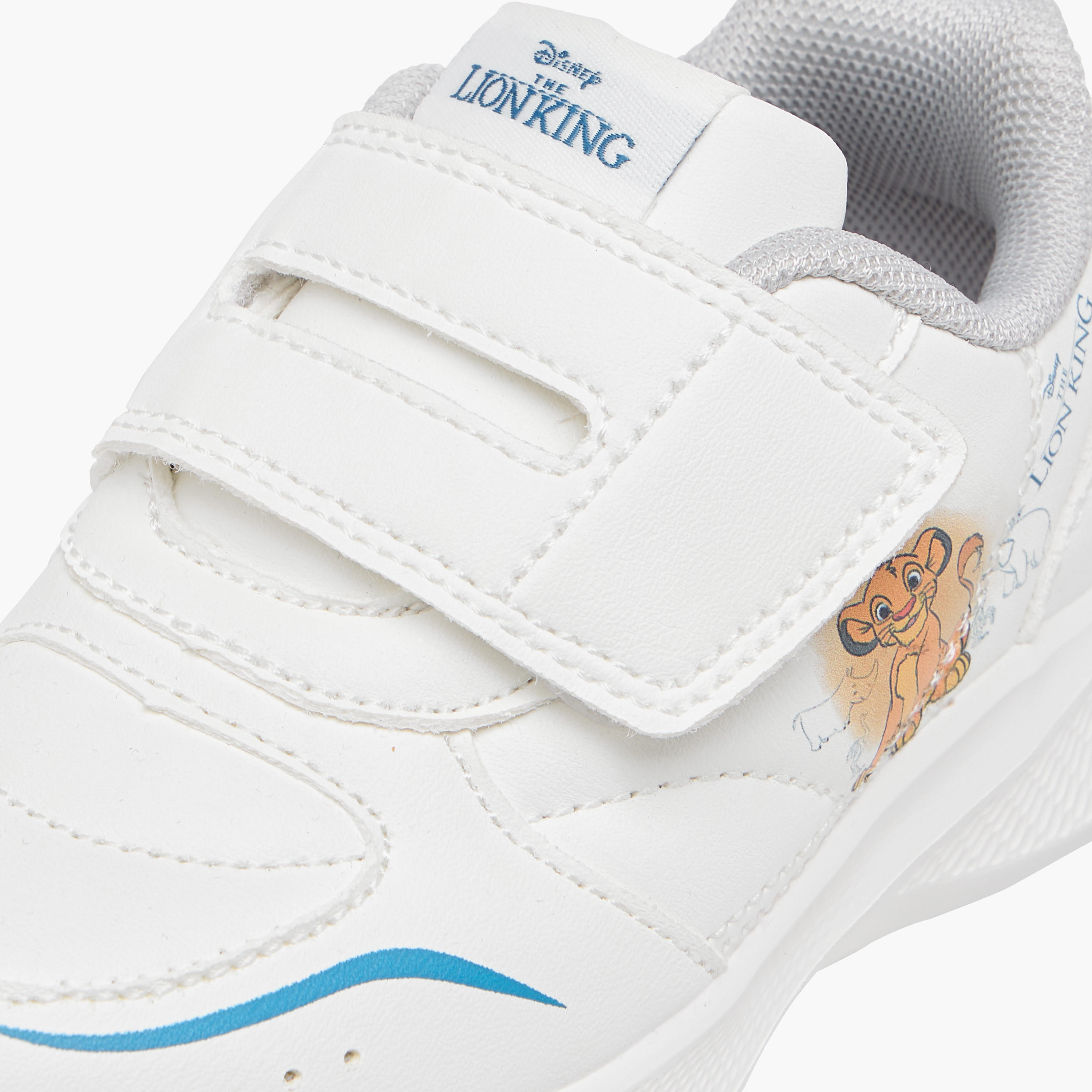 Disney Kids Hook & Loop Cushioned Sole Walking Shoes-boys-shoes-schoolshoes-image-4
