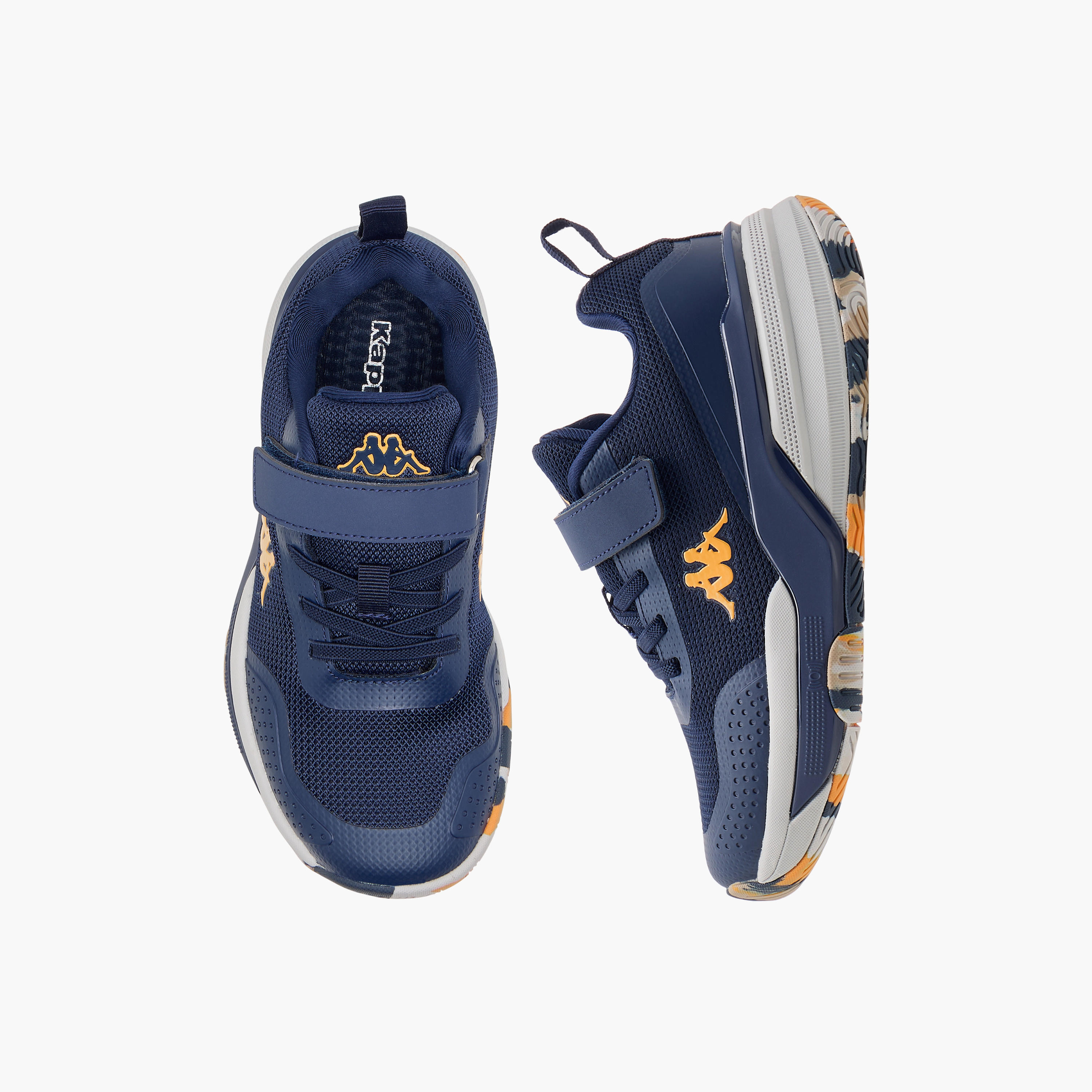 Kappa Boys Hook & Loop Breathable Padel Shoes-sports-boys-shoes-image-1
