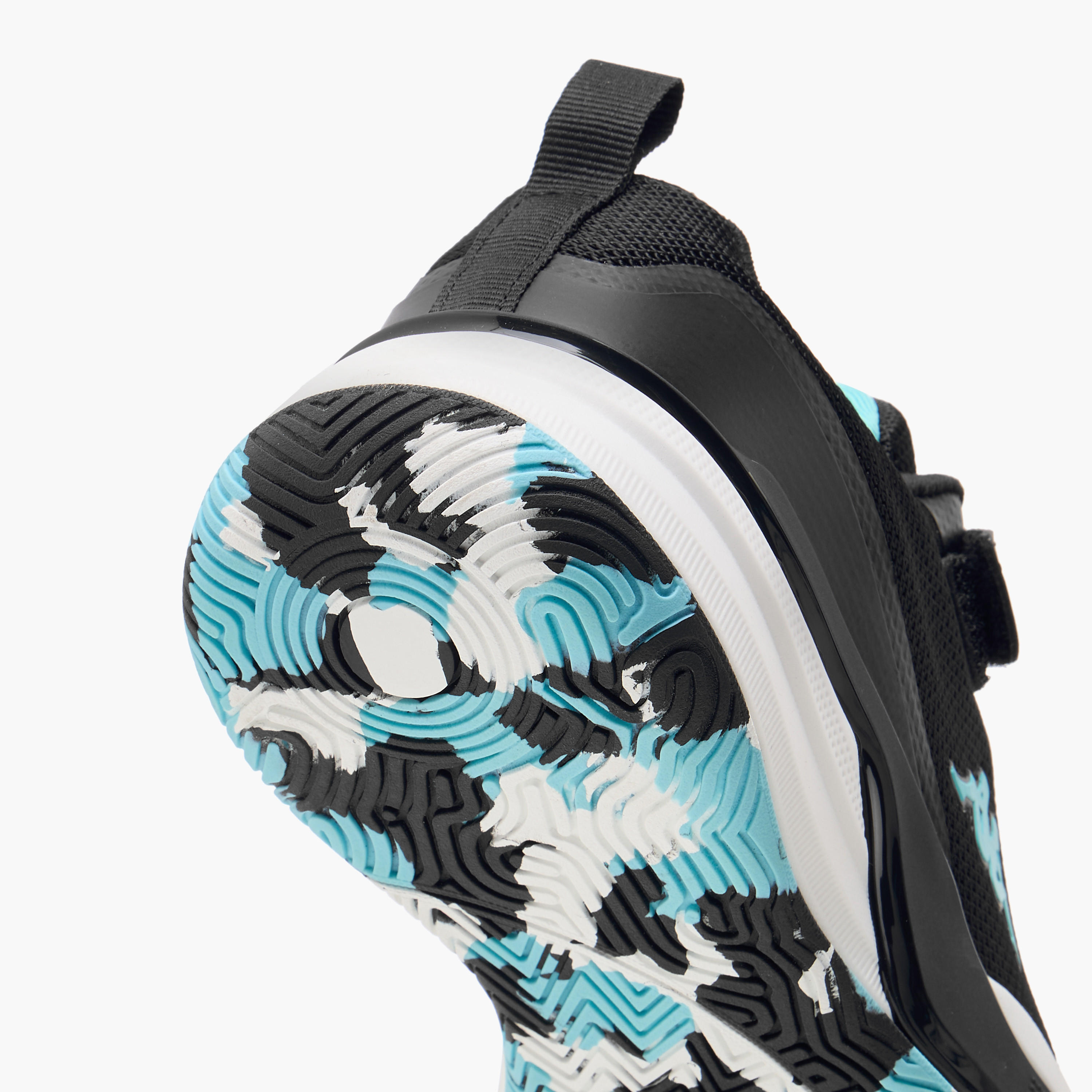 Kappa Girls Logo Print Hook & Loop Padel Shoes-sports-girls-shoes-image-5