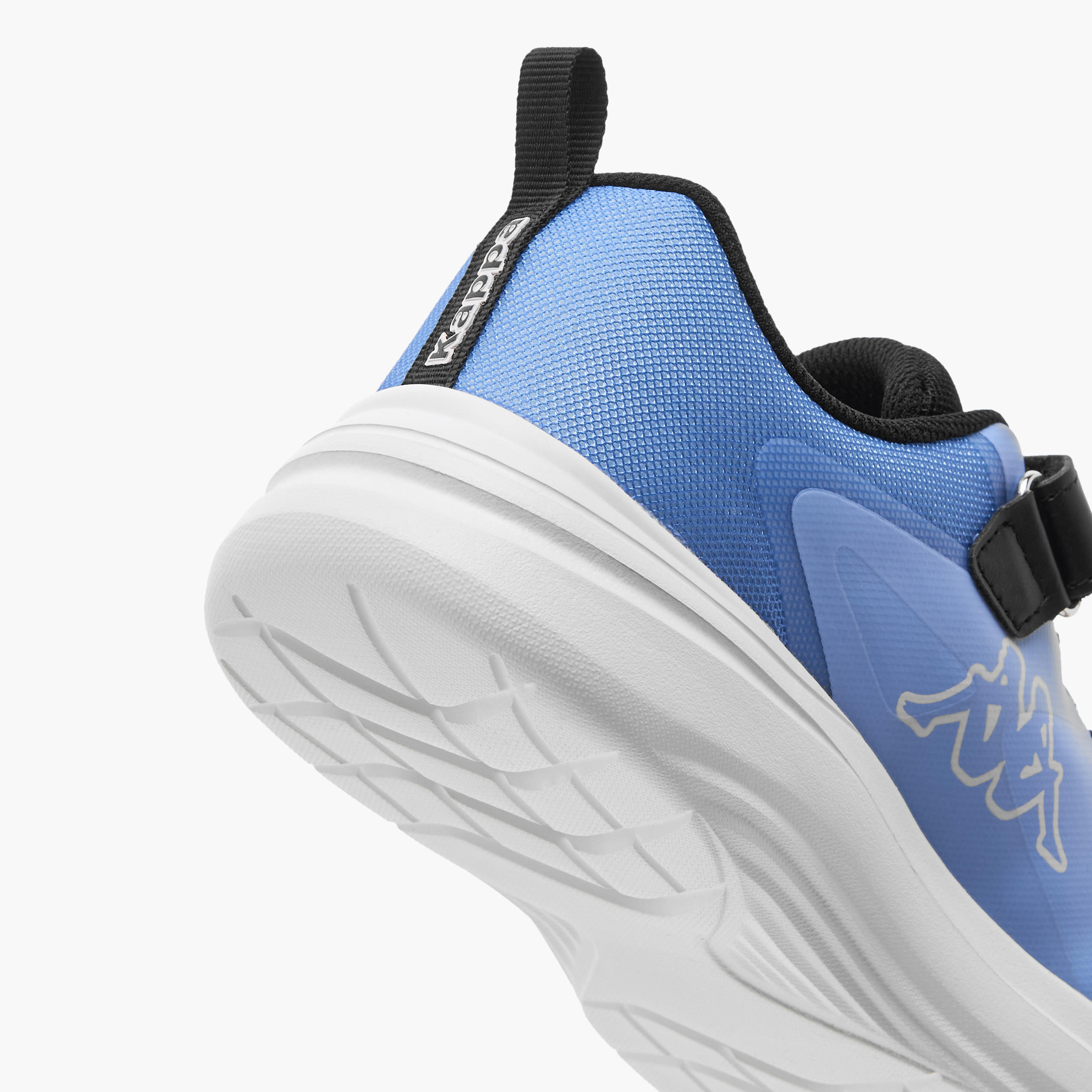 Kappa Girls' Colourblock Sports Shoes with Hook and Loop Closure-girls-shoes-sneakers-image-5