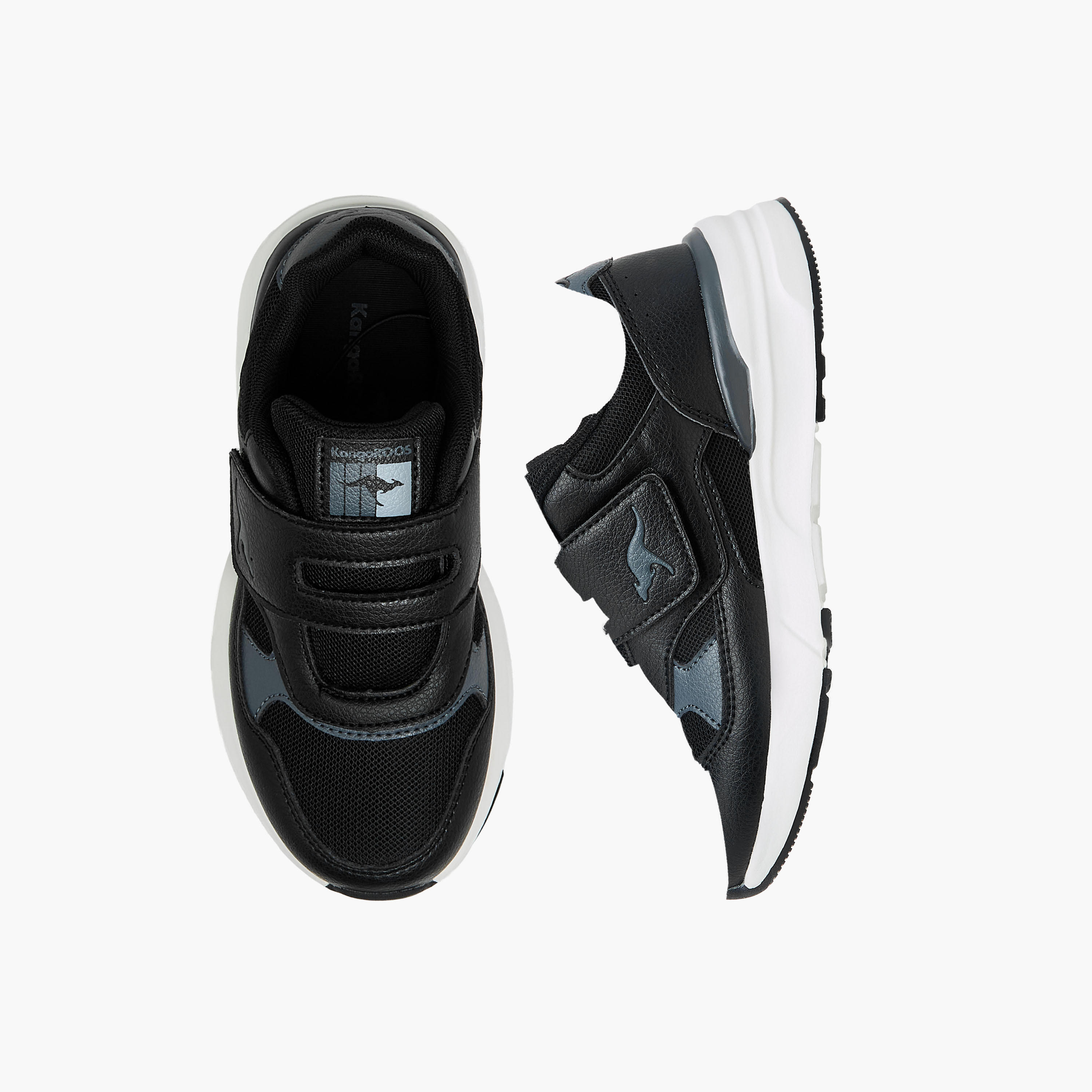 حذاء رياضي بشريط إغلاق لاصق للأولاد من كانجاروز-sports-boys-shoes-image-1