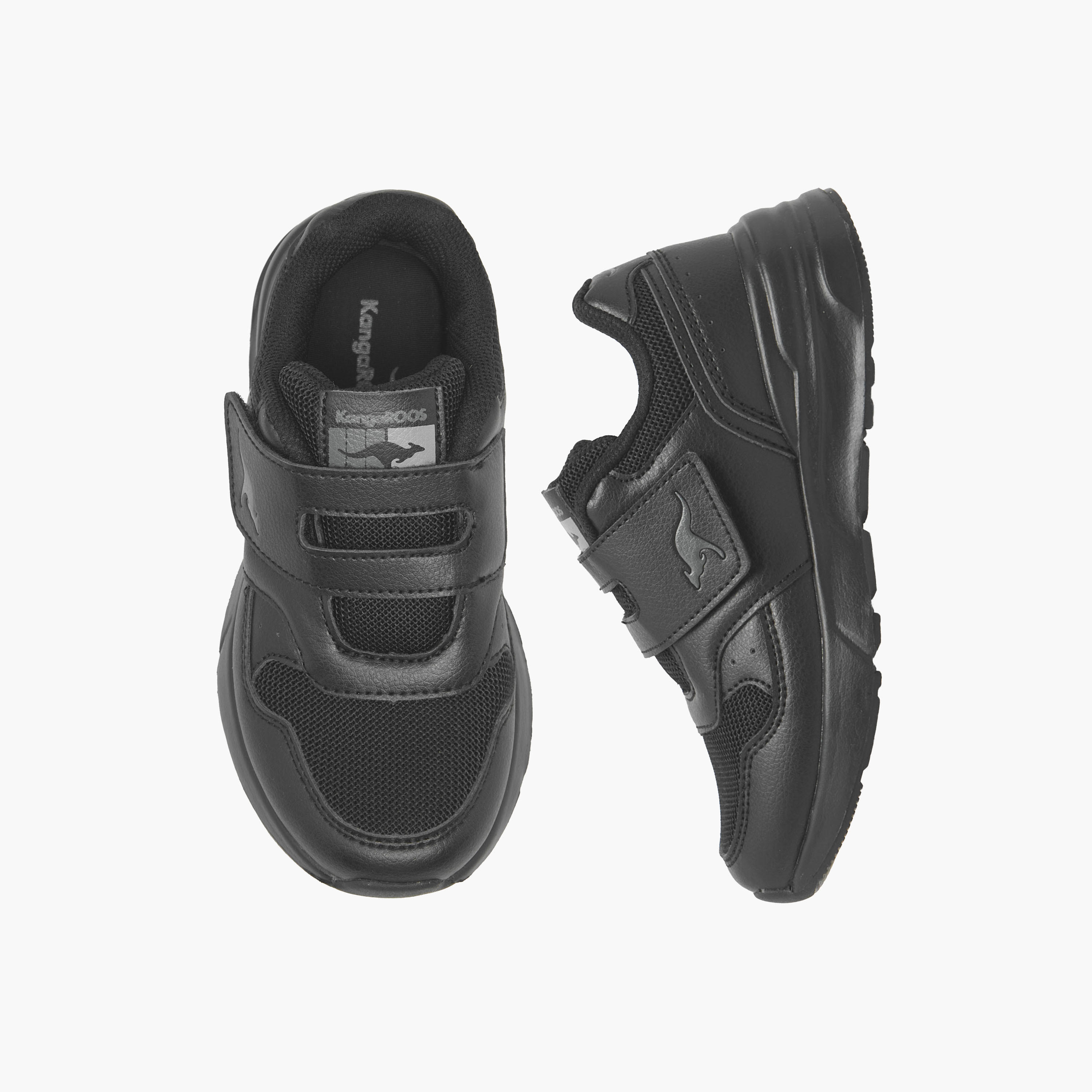 KangaROOS Kids Hook & Loop School Shoes-boys-shoes-schoolshoes-image-1
