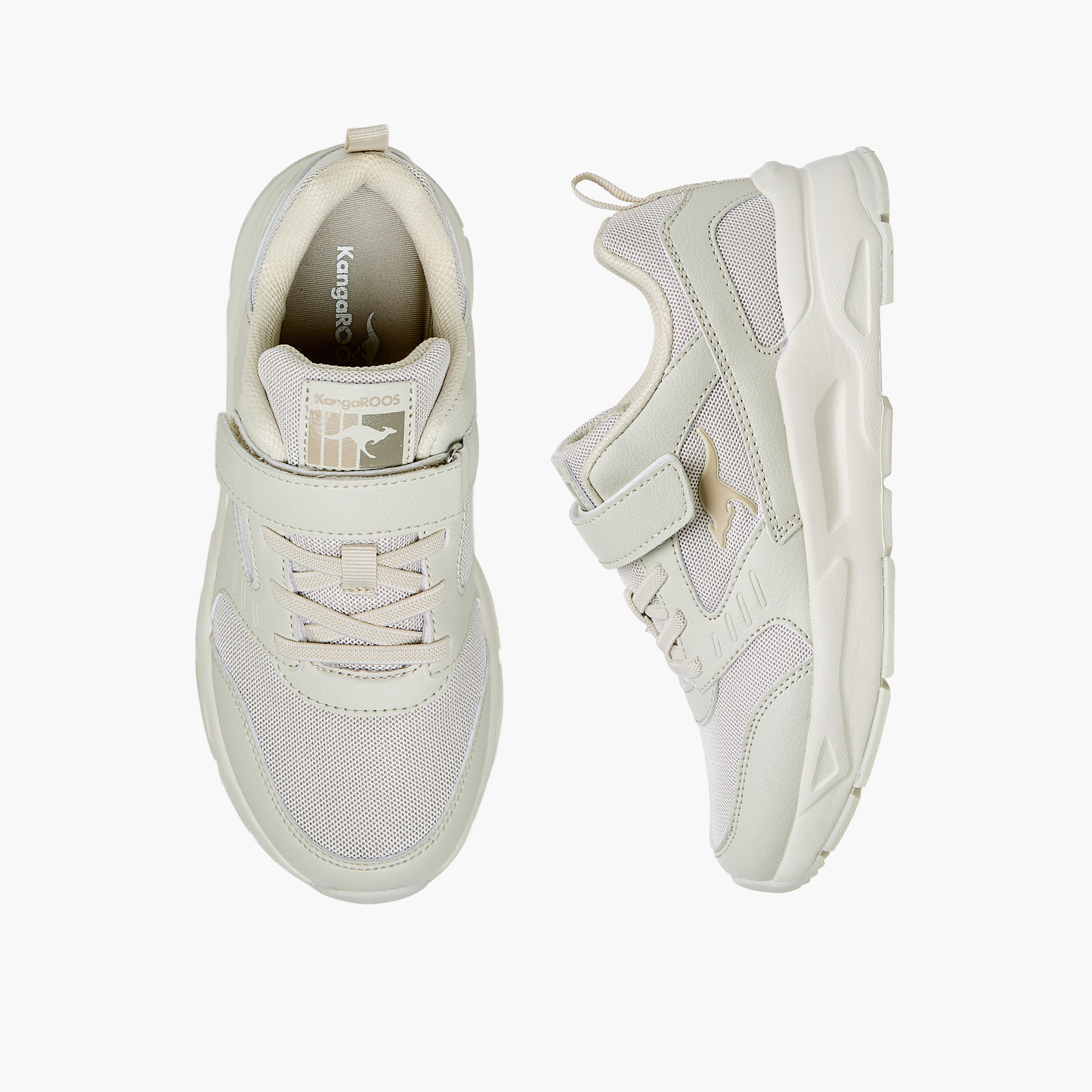 KangaROOS Girls Hook and Loop Sports Shoes-sports-girls-shoes-image-1