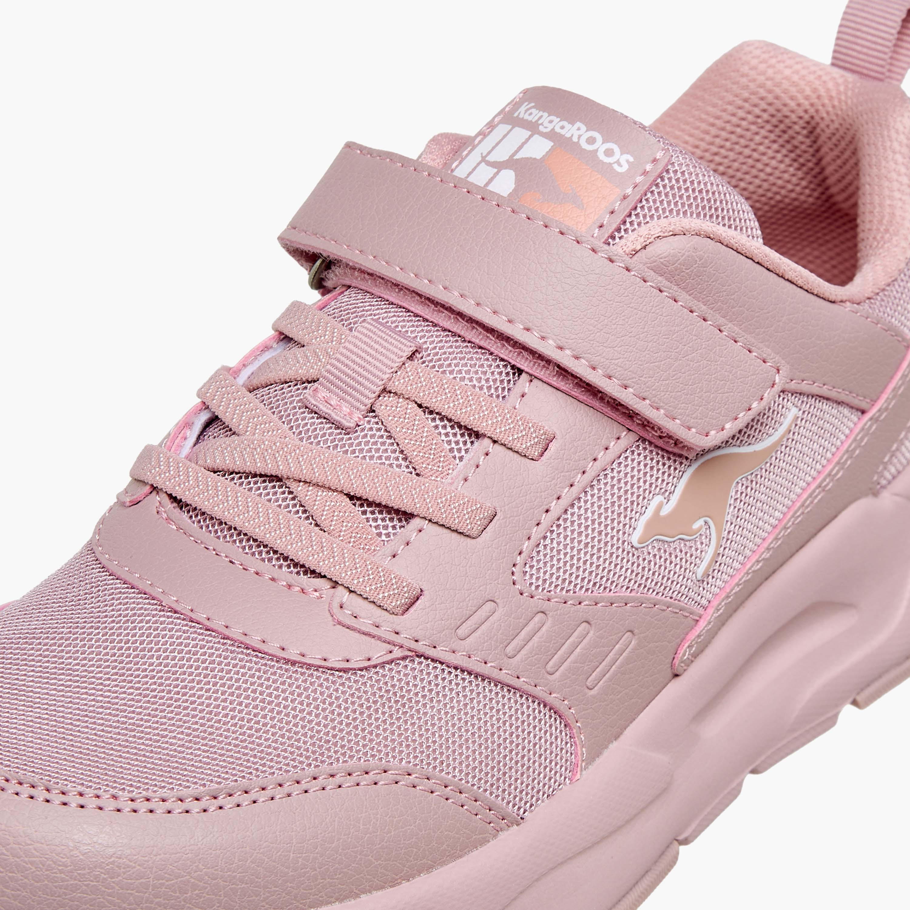 حذاء رياضي بشريط إغلاق لاصق للبنات من كانجاروز-sports-girls-shoes-image-4