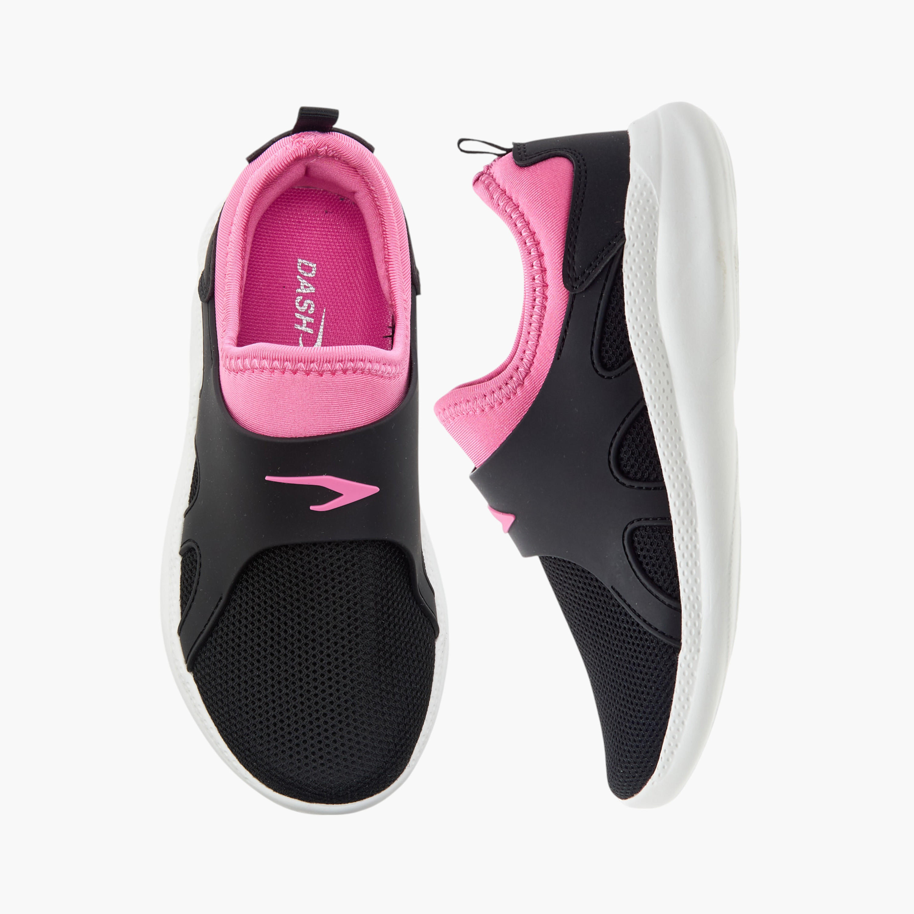 حذاء رياضي سهل الارتداء بتفاصيل شعار من داش-girls-shoes-sneakers-image-1