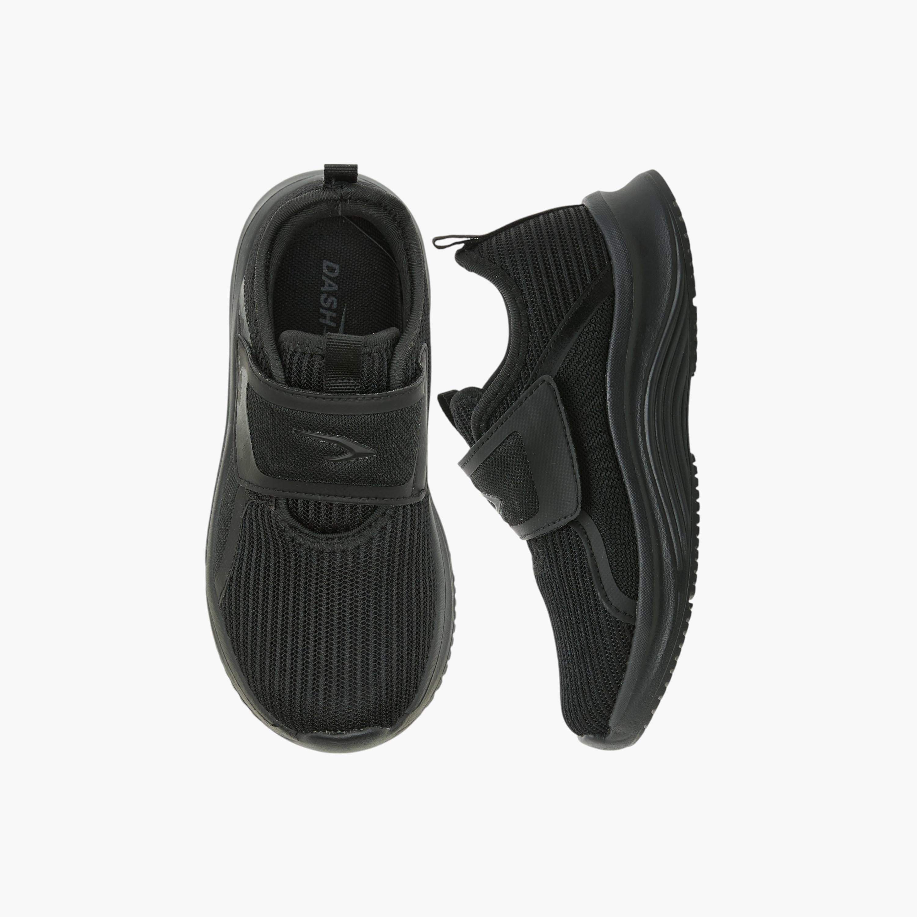 حذاء مشي بنعل مبطّن وشريط إغلاق للأطفال من داش-boys-shoes-schoolshoes-image-1