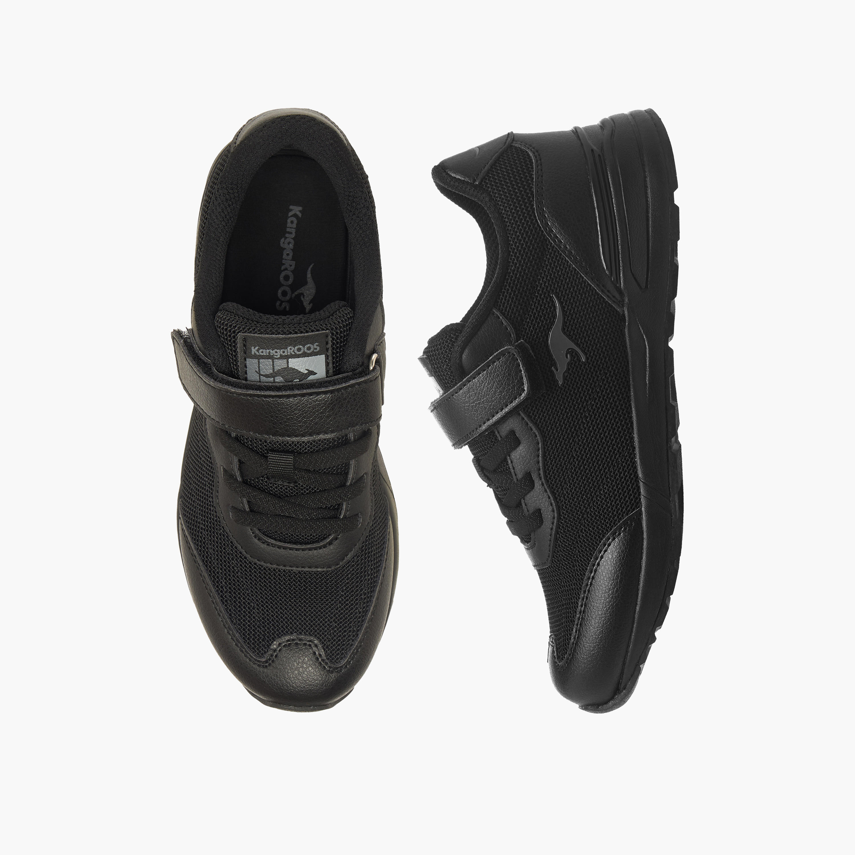 KangaROOS Girls Hook & Loop Sports Shoes-sports-girls-shoes-image-1