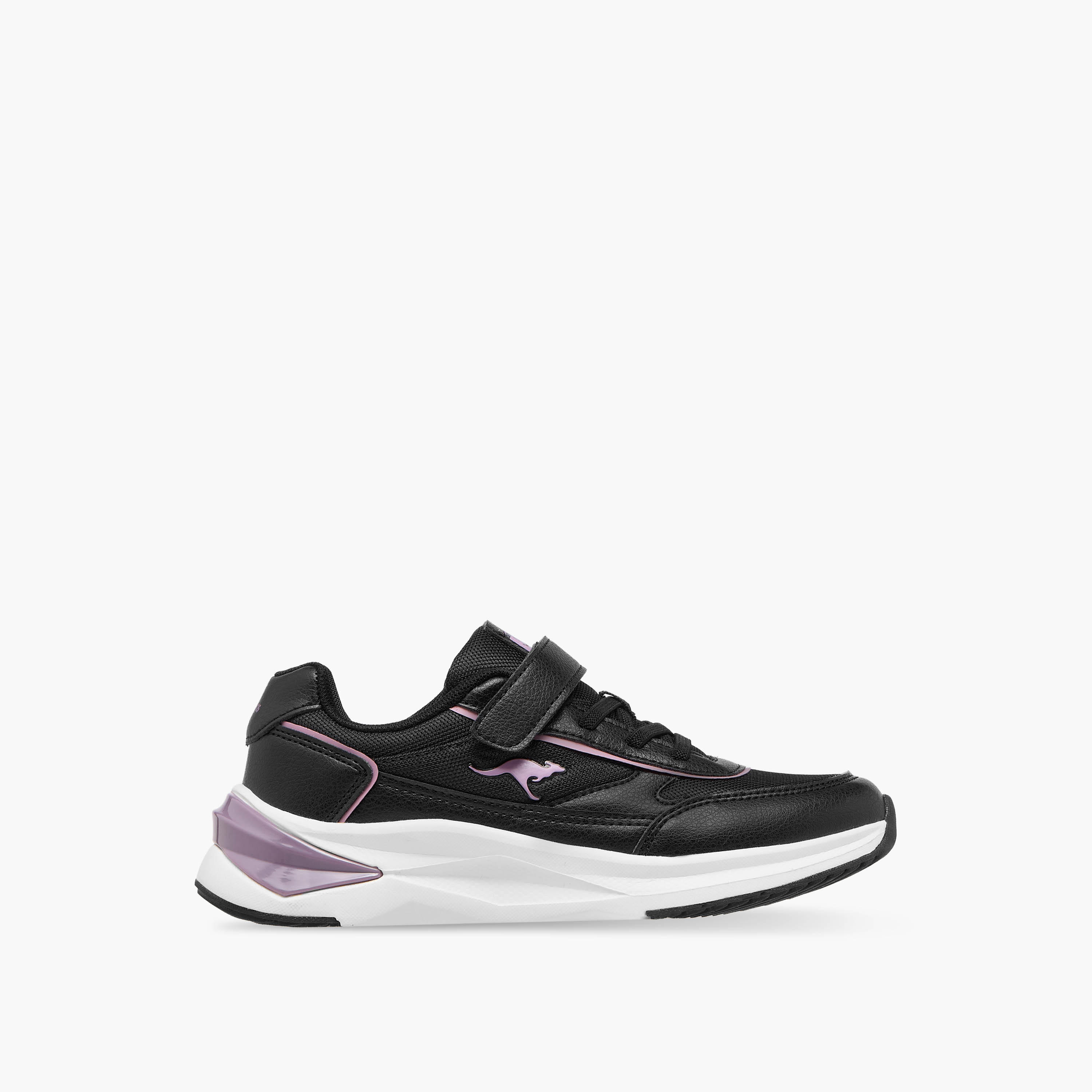 Kangaroos Girls Panelled Hook & Loop Walking Shoes-girls-shoes-sneakers-image-3