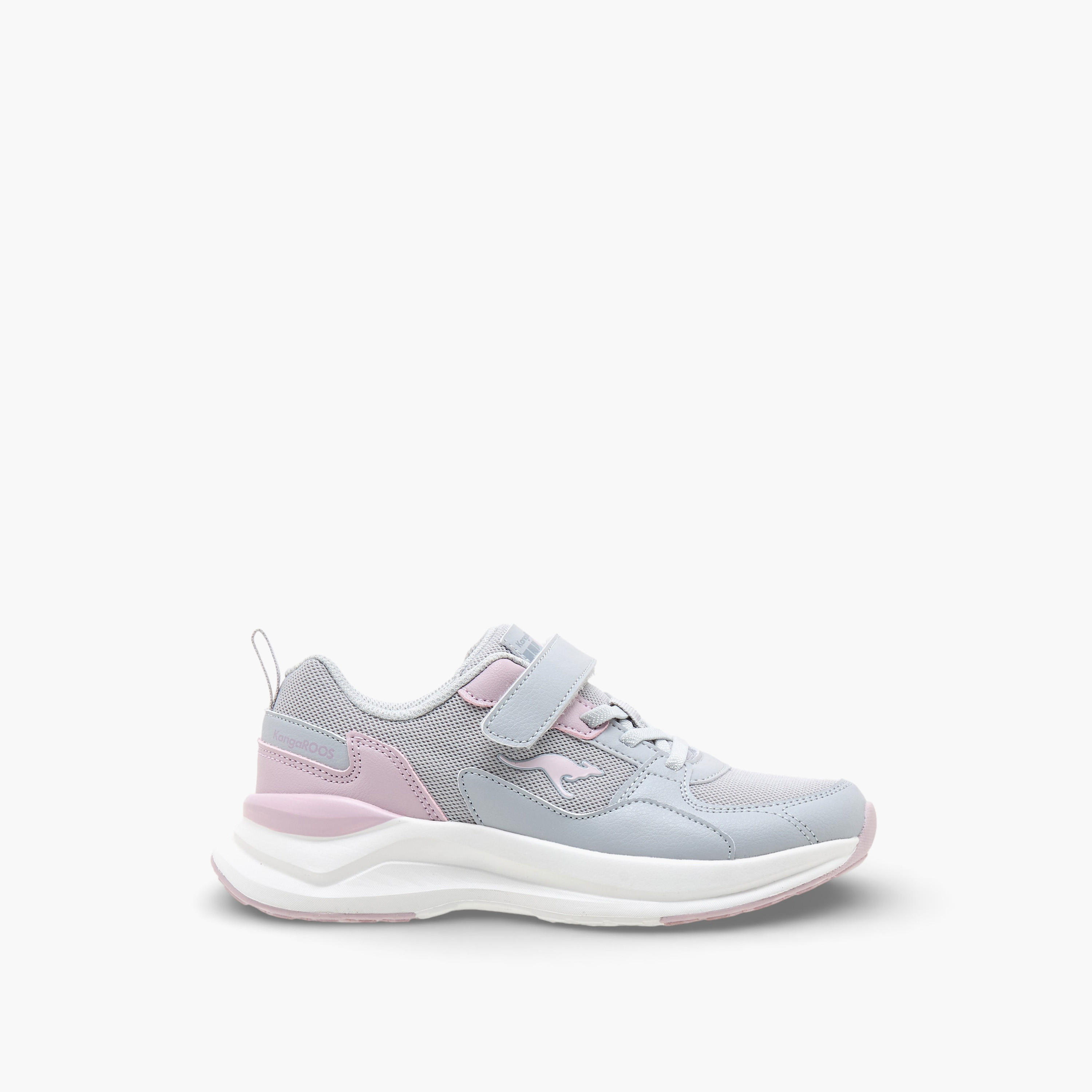 حذاء رياضي بشريط إغلاق لاصق للبنات من كانجاروز-sports-girls-shoes-image-3