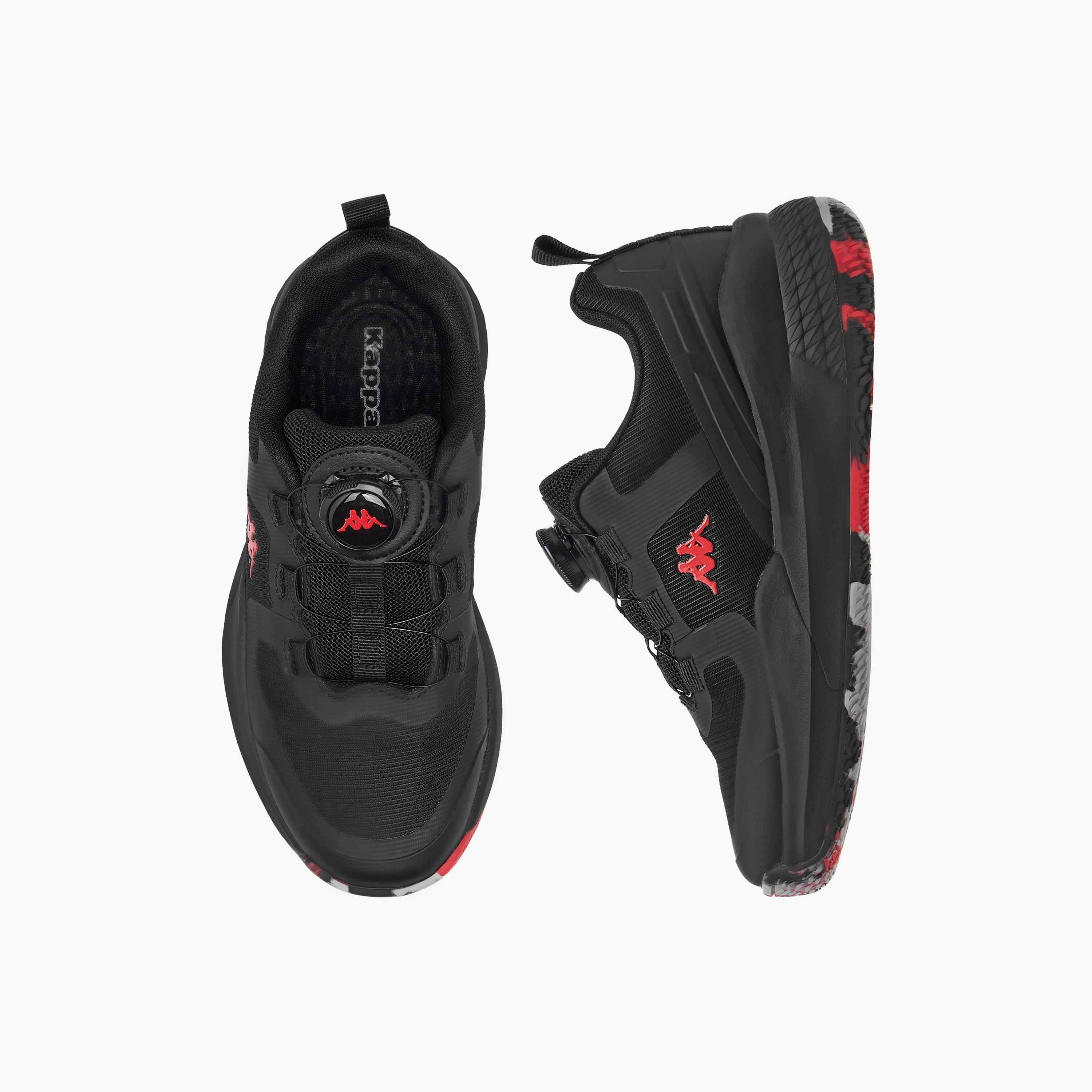 Kappa Kids Slip-On Durable Padel Shoes-sports-boys-shoes-image-1