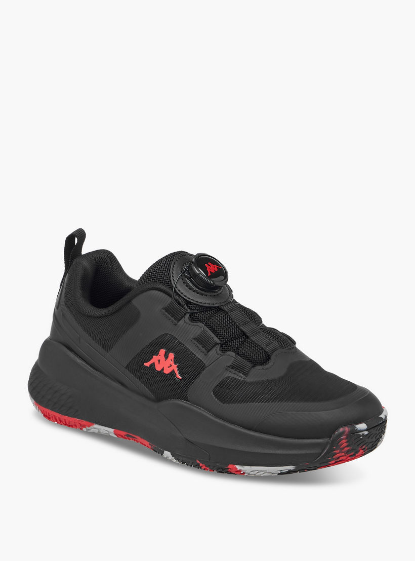 Kappa Kids Slip-On Durable Padel Shoes-sports-boys-shoes-image-2