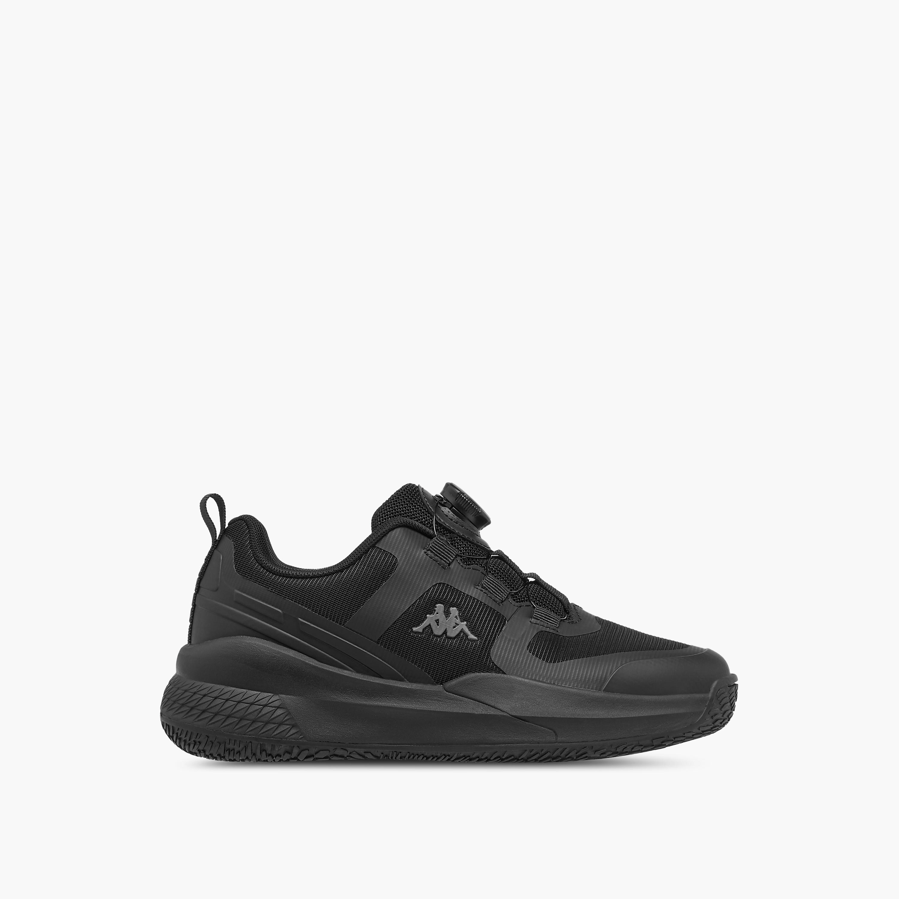 Kappa Girls Logo Print Slip-On Padel Shoes-sports-girls-shoes-image-3