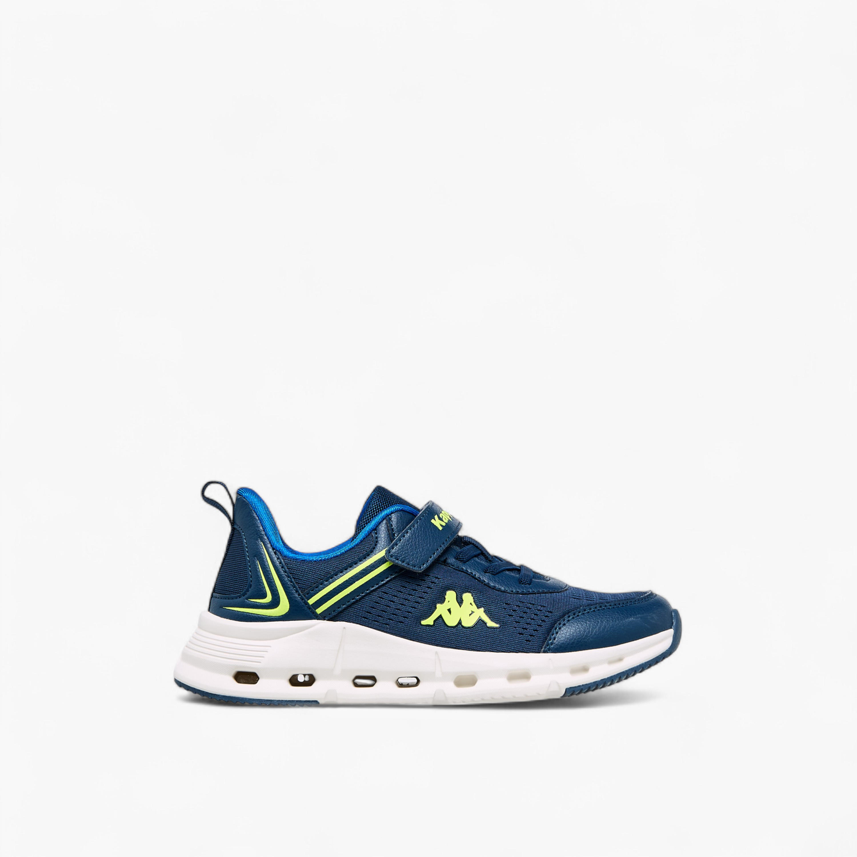 حذاء رياضي بتفاصيل شعار وبشريط إغلاق لاصق للأولاد من كابا-boys-shoes-schoolshoes-image-3