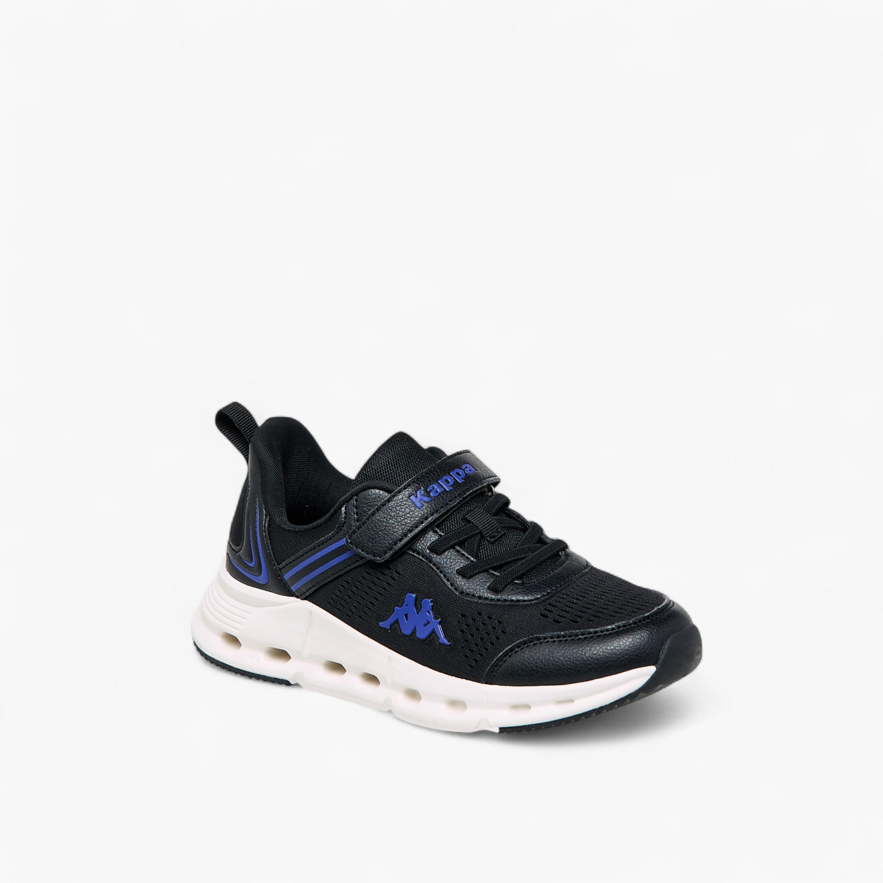 Kappa Girls' Hook and Loop Panelled Sports Shoes-girls-shoes-sneakers-image-2