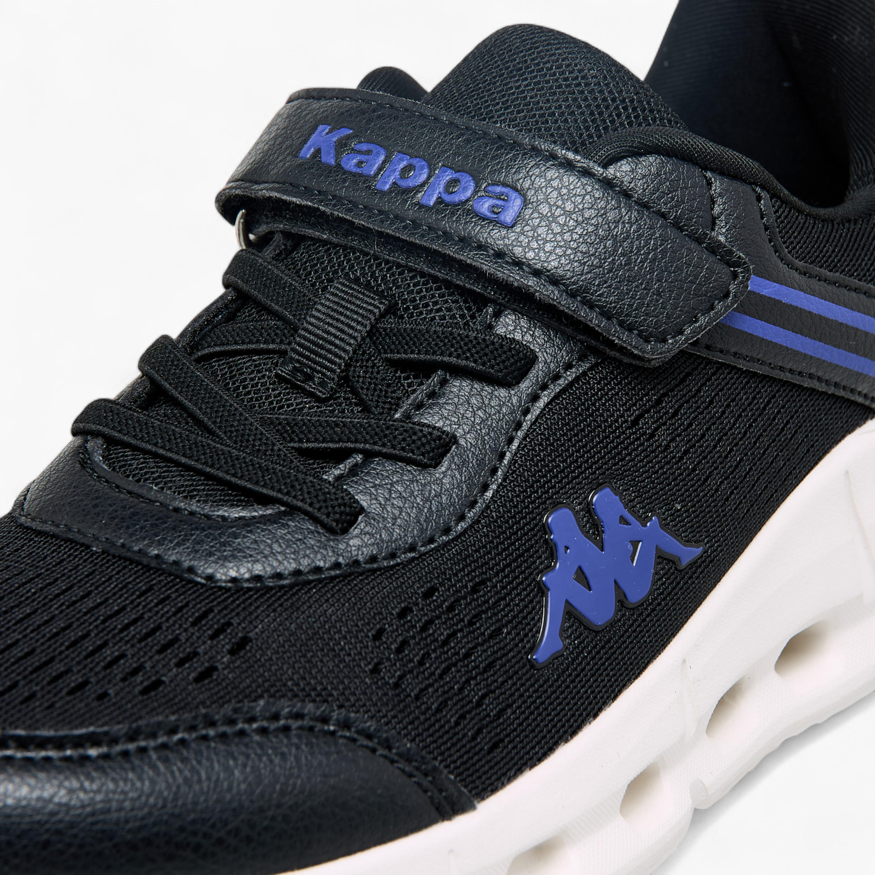 Kappa Girls' Hook and Loop Panelled Sports Shoes-girls-shoes-sneakers-image-4