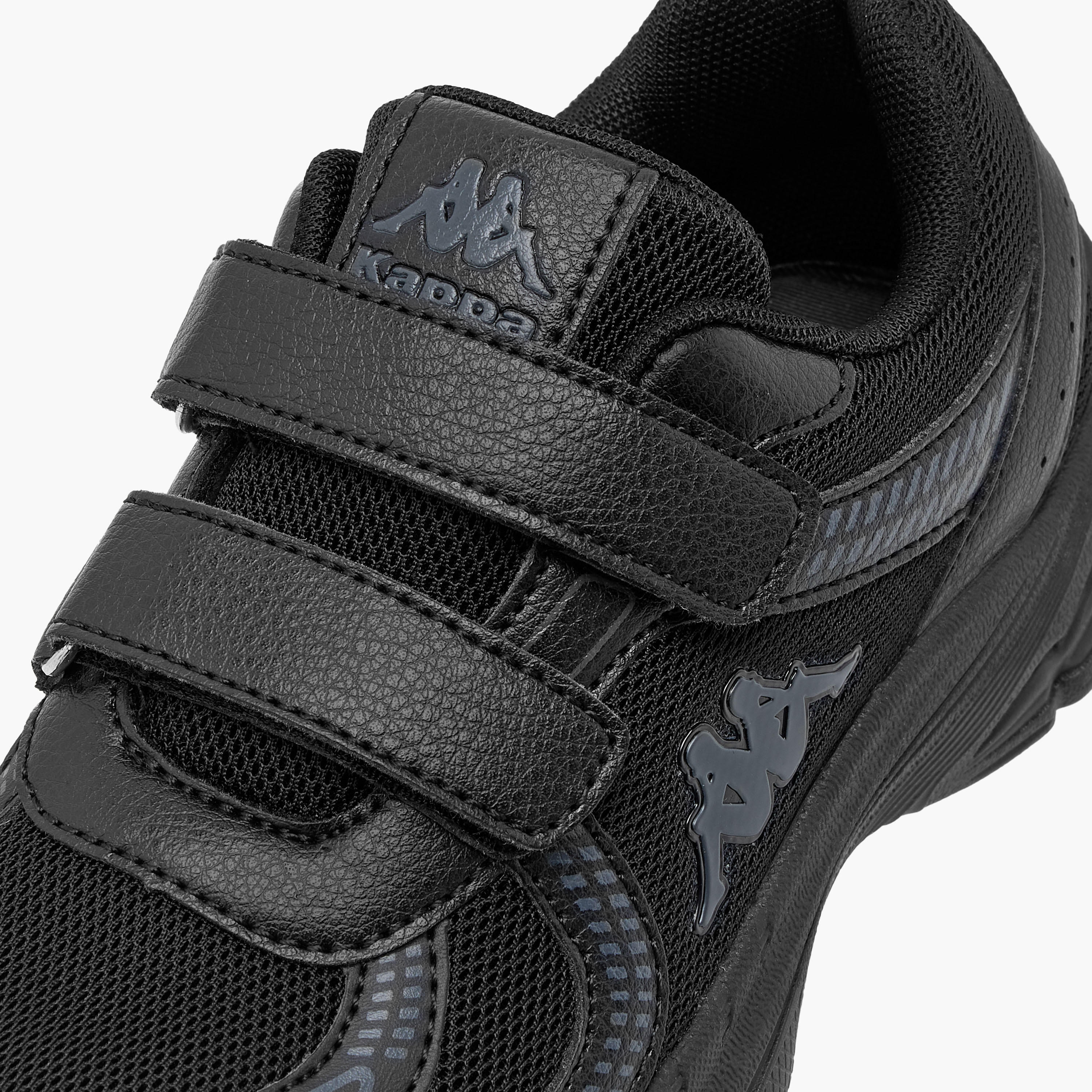 Kappa Kids Hook & Loop Cushioned Sole School Shoes-boys-shoes-schoolshoes-image-4