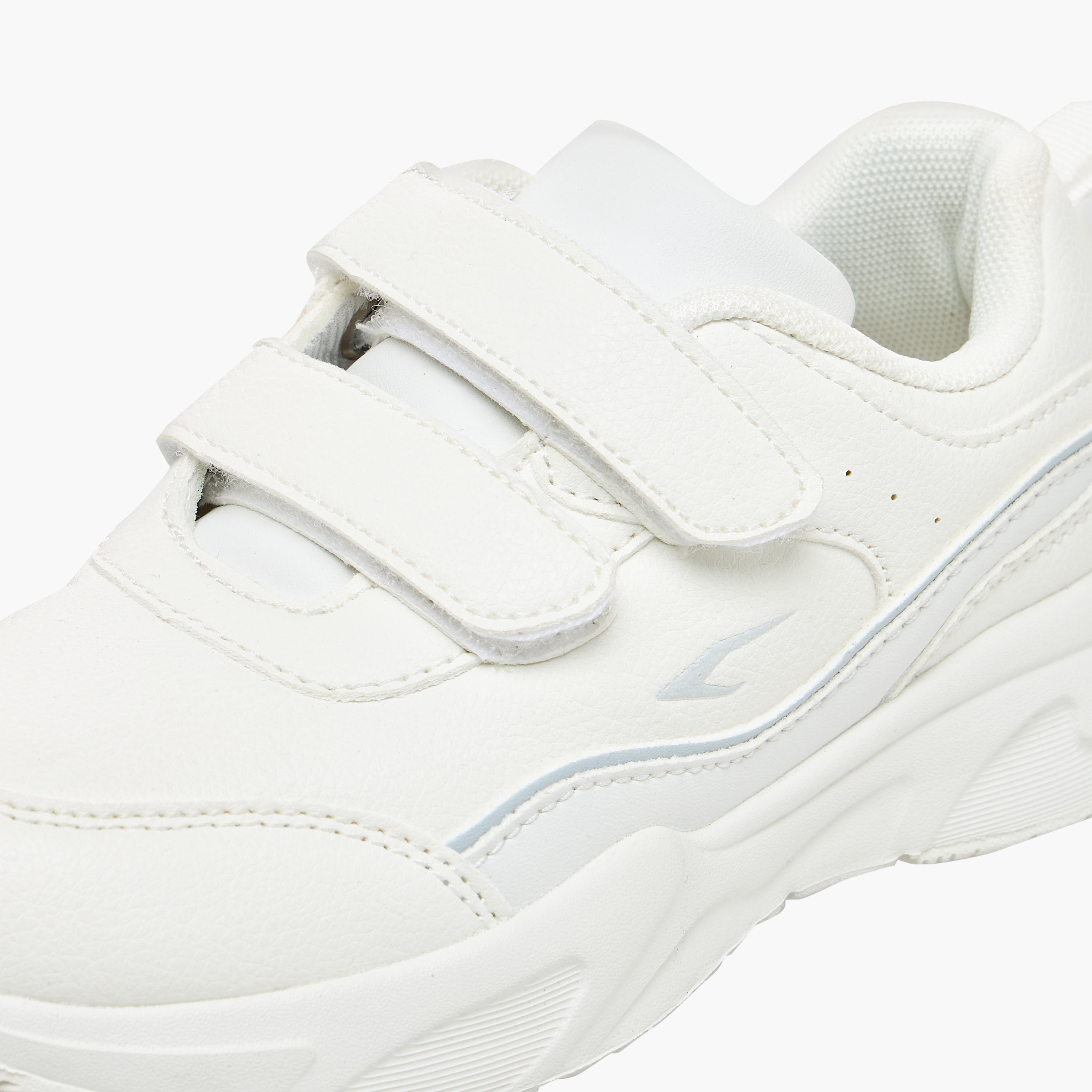 Dash Unisex Panelled Hook & Loop School Shoes-boys-shoes-schoolshoes-image-9