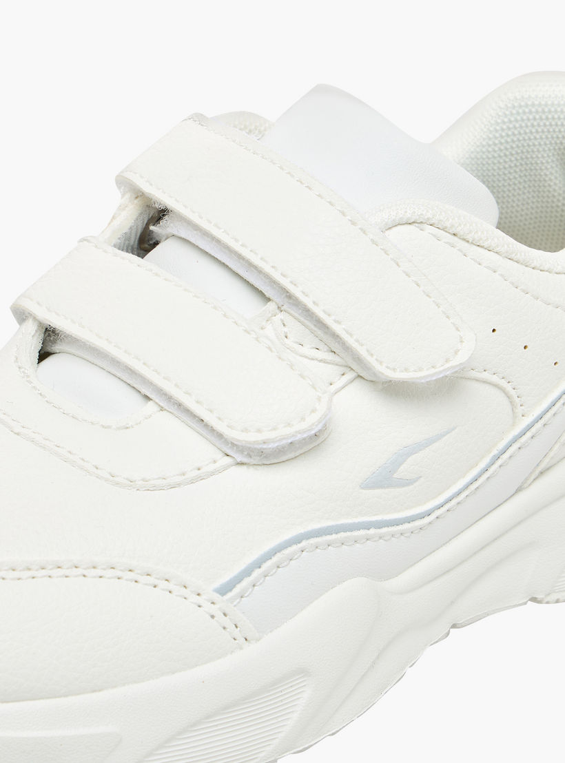 Dash Unisex Panelled Hook & Loop School Shoes-boys-shoes-schoolshoes-image-9