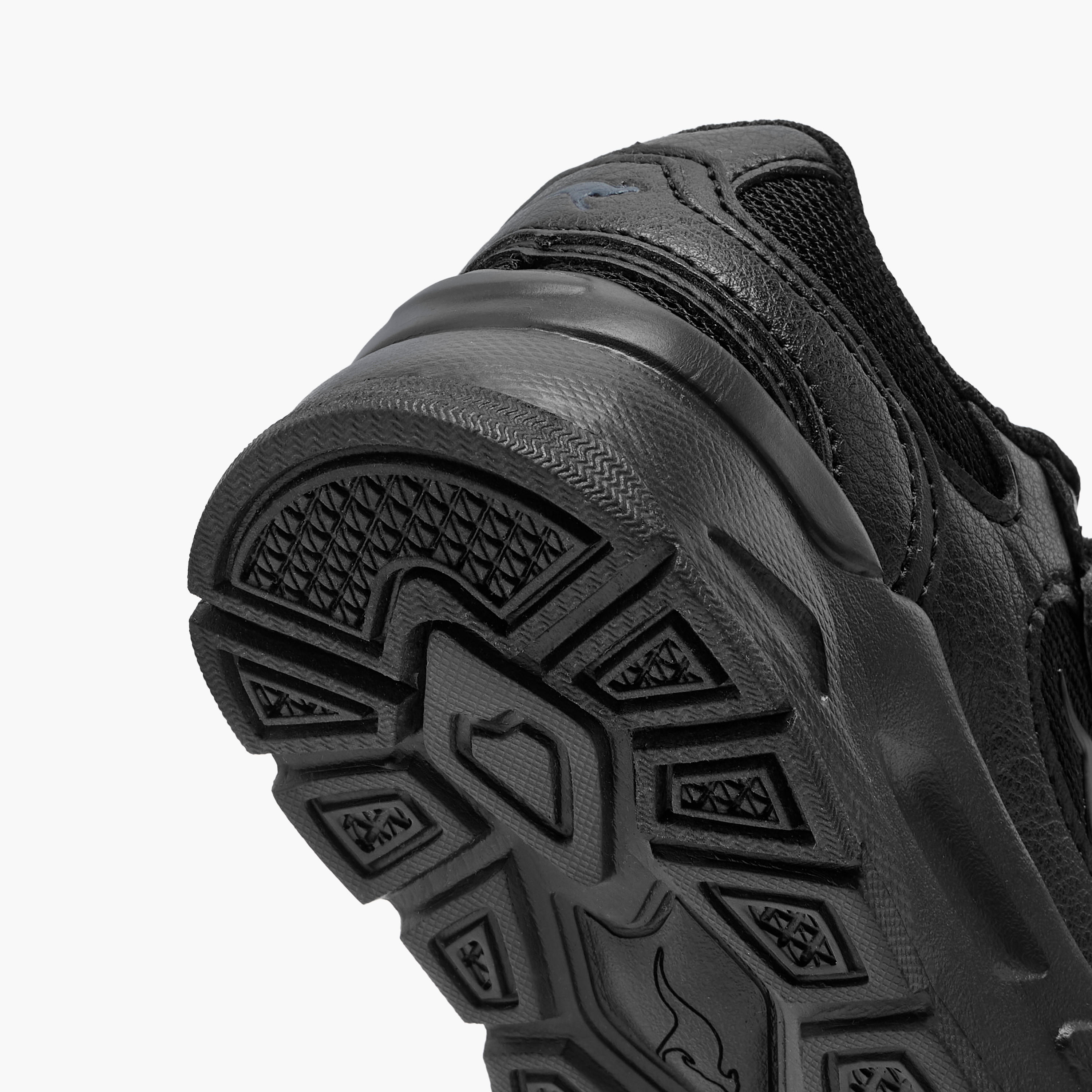 KangaROOS Kids' Logo Detail School Shoes with Hook and Loop Closure-boys-shoes-schoolshoes-image-5