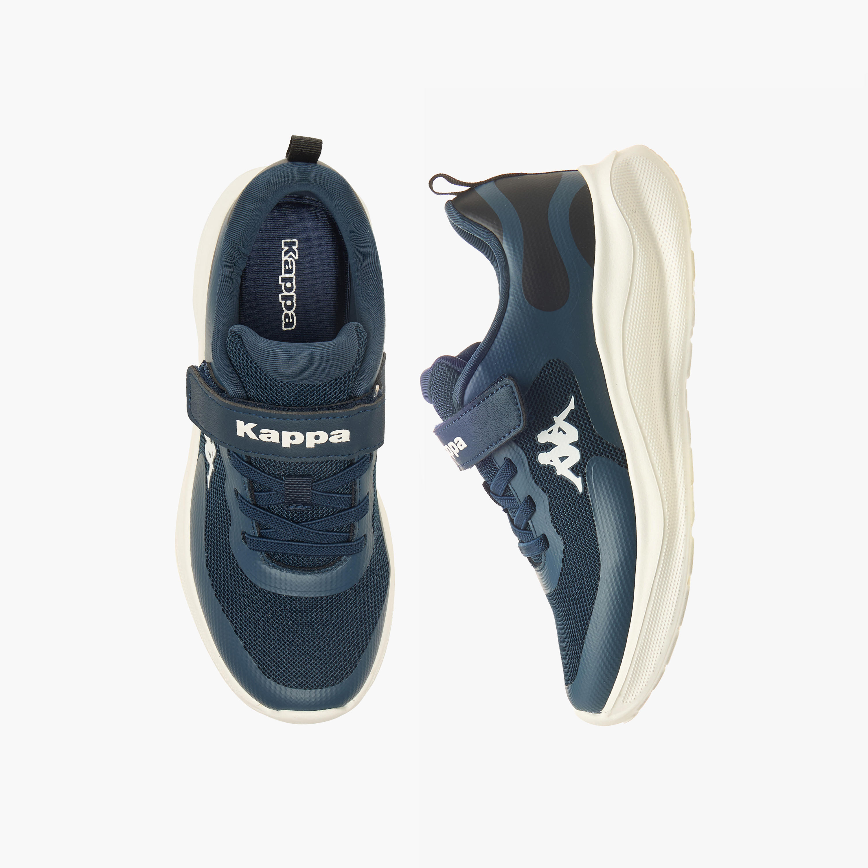 Kappa Boys Hook & Loop Sports Shoes-boys-shoes-sports-image-1