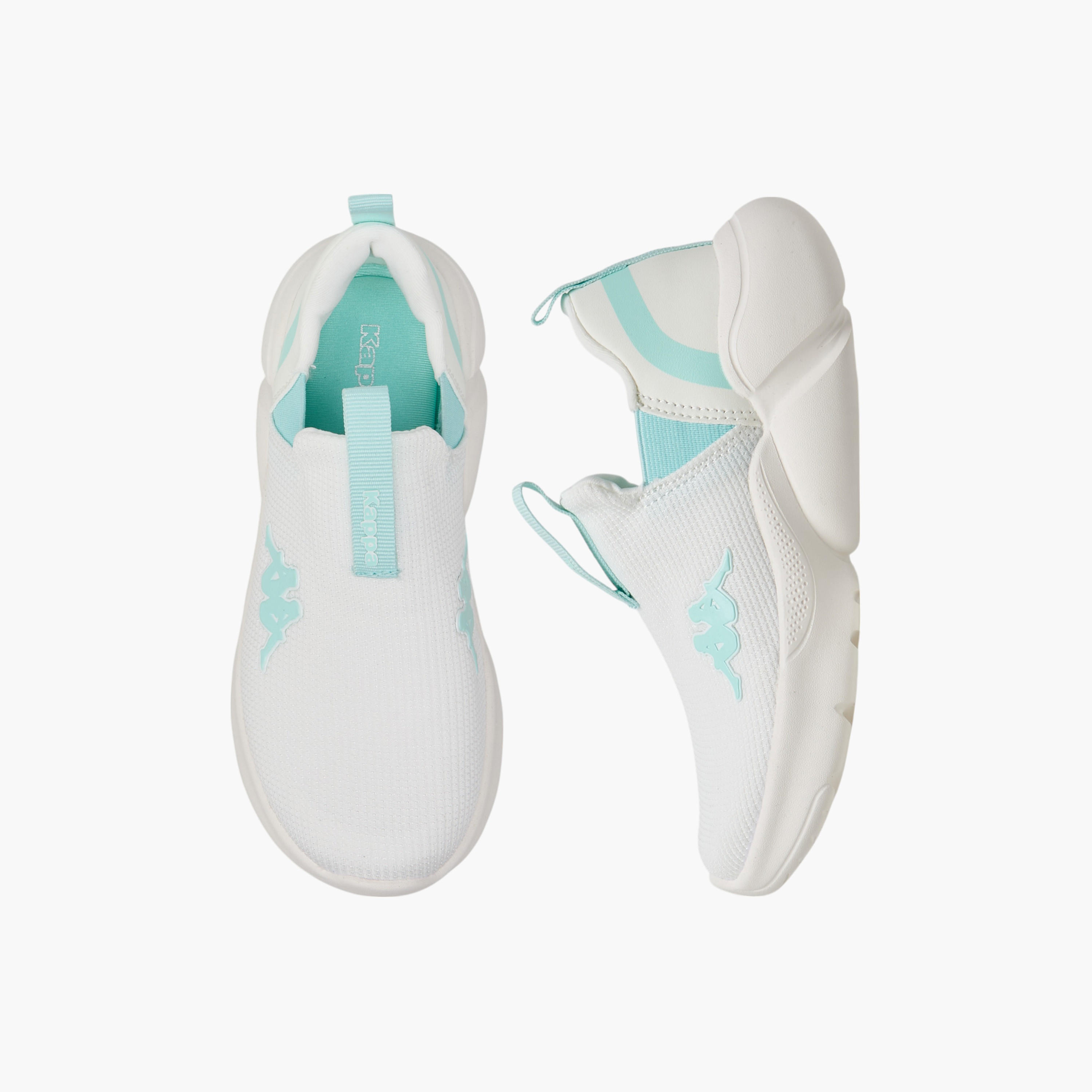 حذاء رياضي سهل الارتداء بزينة شعار بلسان سحب للنساء من كابا-women-shoes-sports-image-2