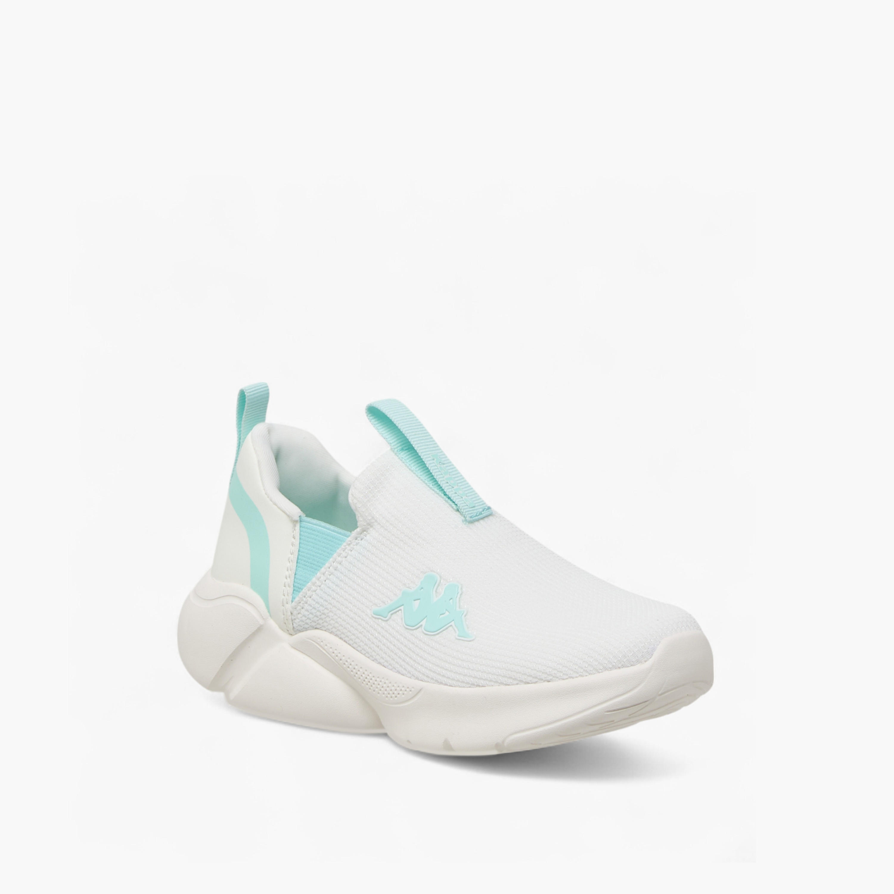 حذاء رياضي سهل الارتداء بزينة شعار بلسان سحب للنساء من كابا-women-shoes-sports-image-1