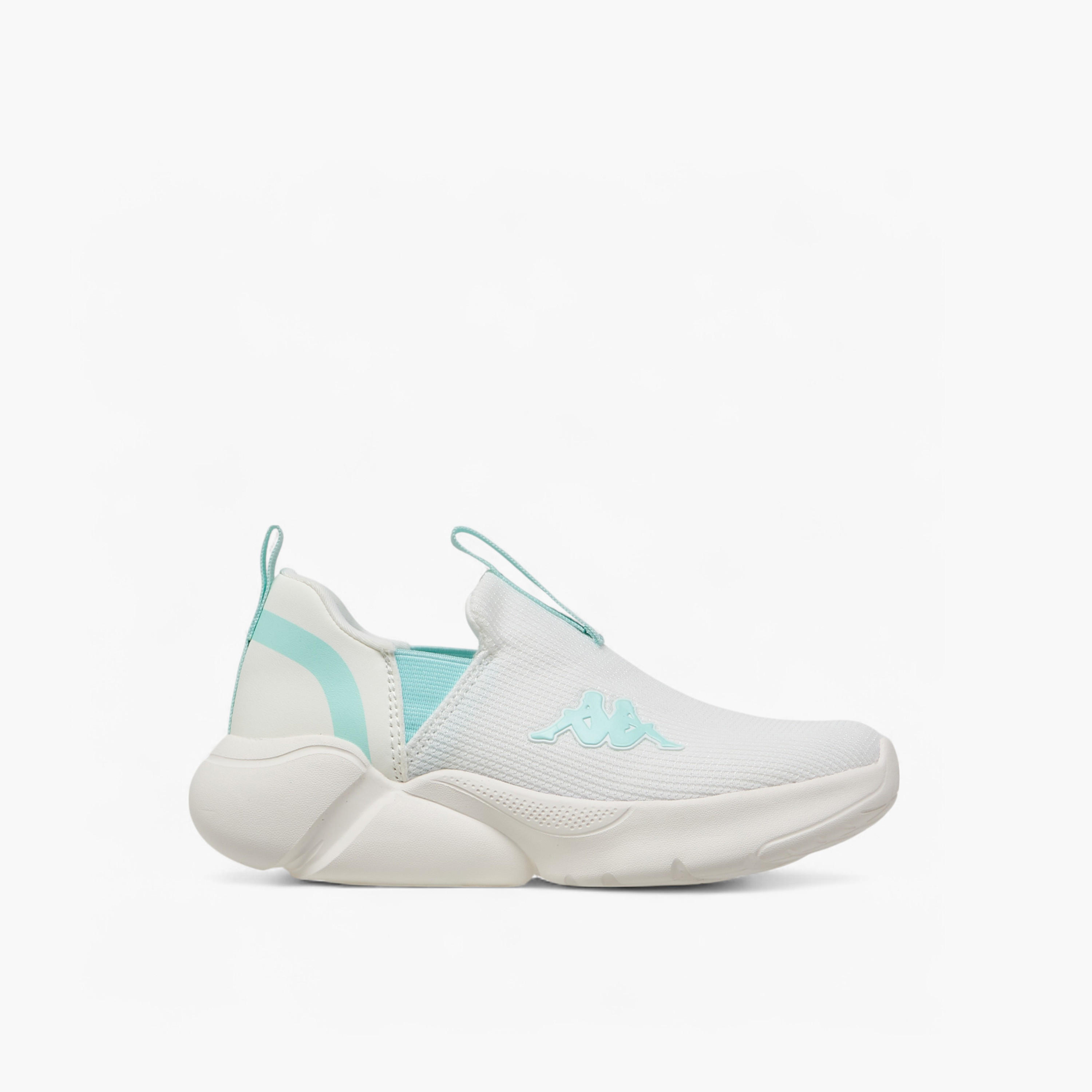 حذاء رياضي سهل الارتداء بزينة شعار بلسان سحب للنساء من كابا-women-shoes-sports-image-3
