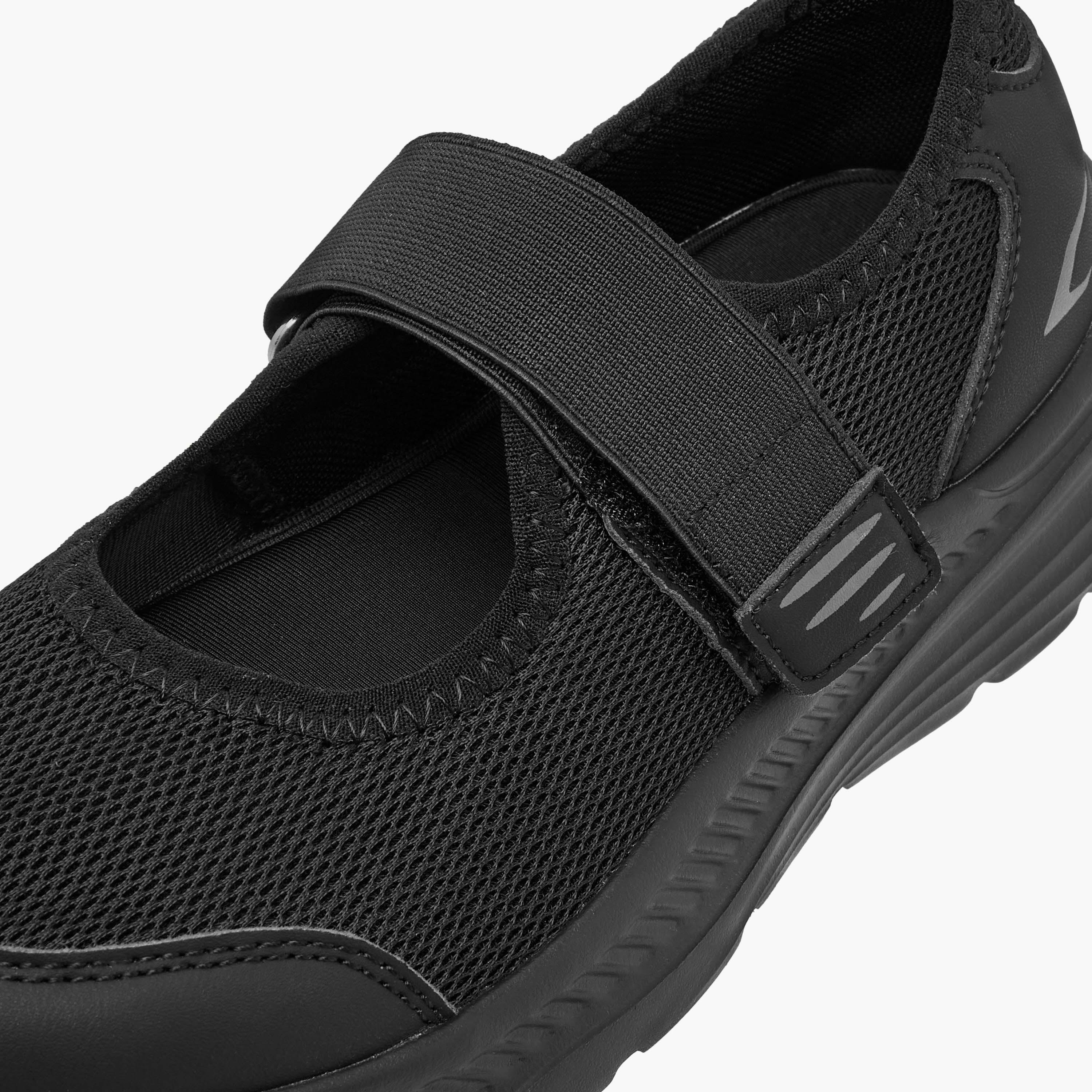 Dash Textured Mary Jane School Shoes with Hook and Loop Closure-girls-shoes-maryjanes-image-4