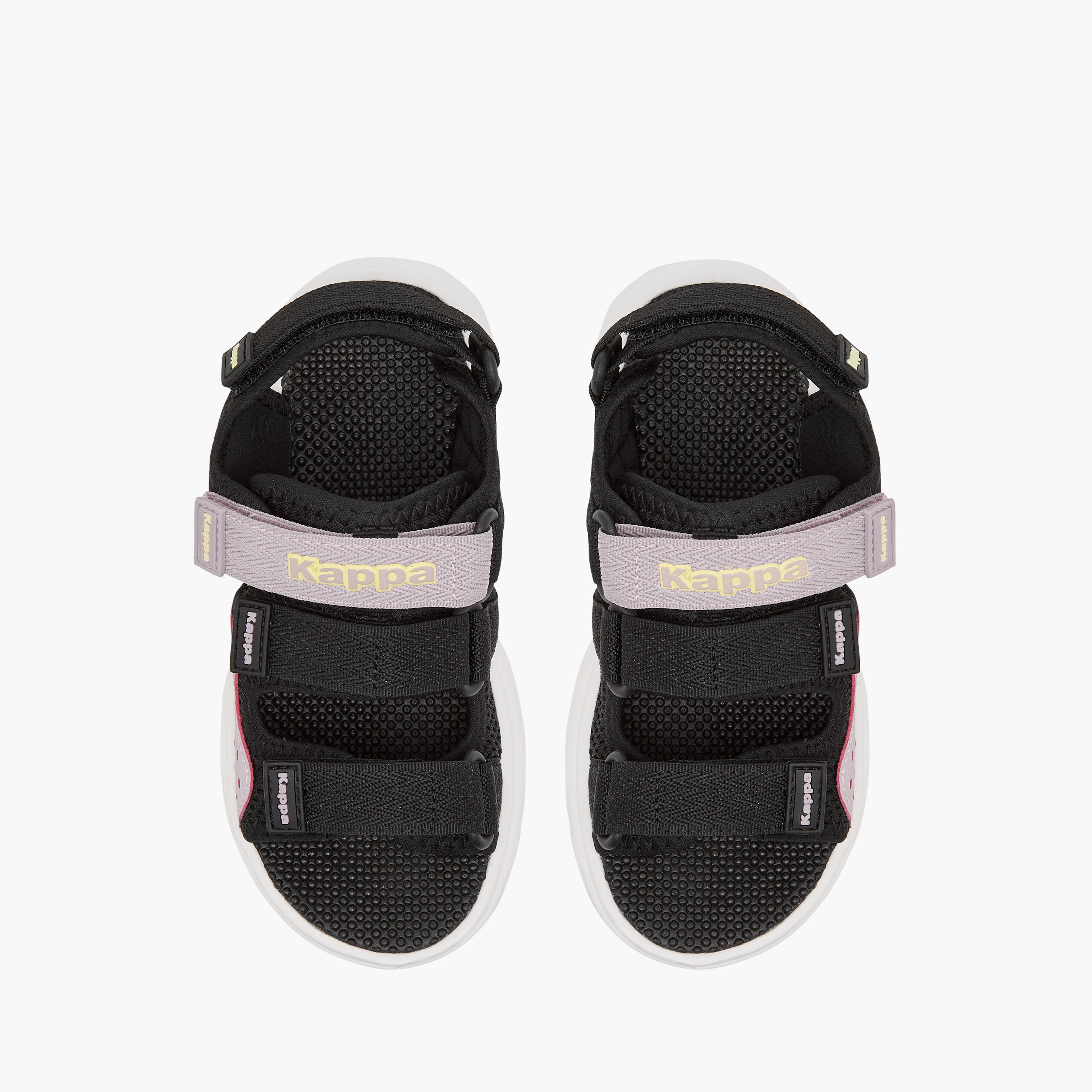 صندل مسطح بشعار مع شريط إغلاق للبنات من كابا-girls-shoes-sandals-image-1