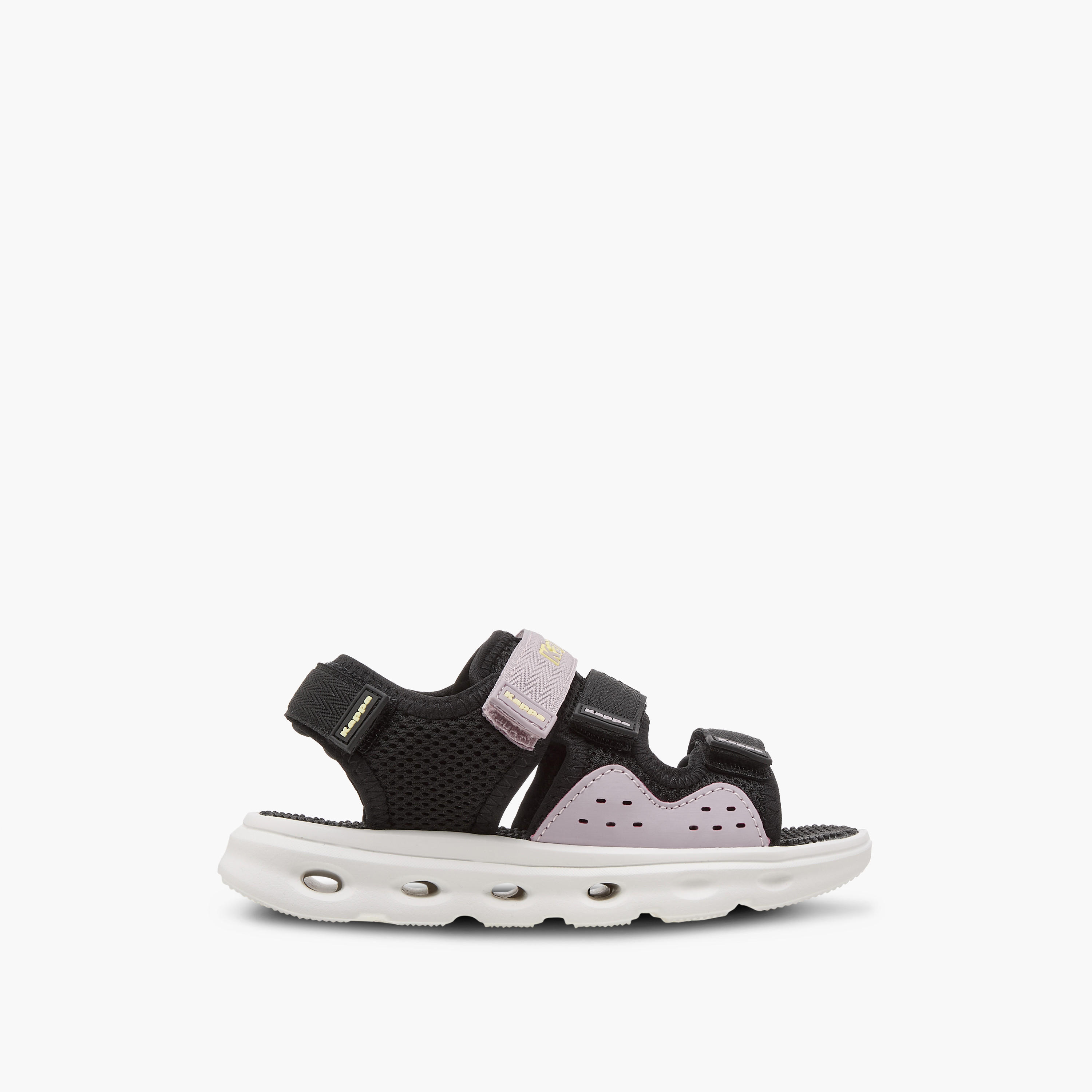 صندل مسطح بشعار مع شريط إغلاق للبنات من كابا-girls-shoes-sandals-image-2