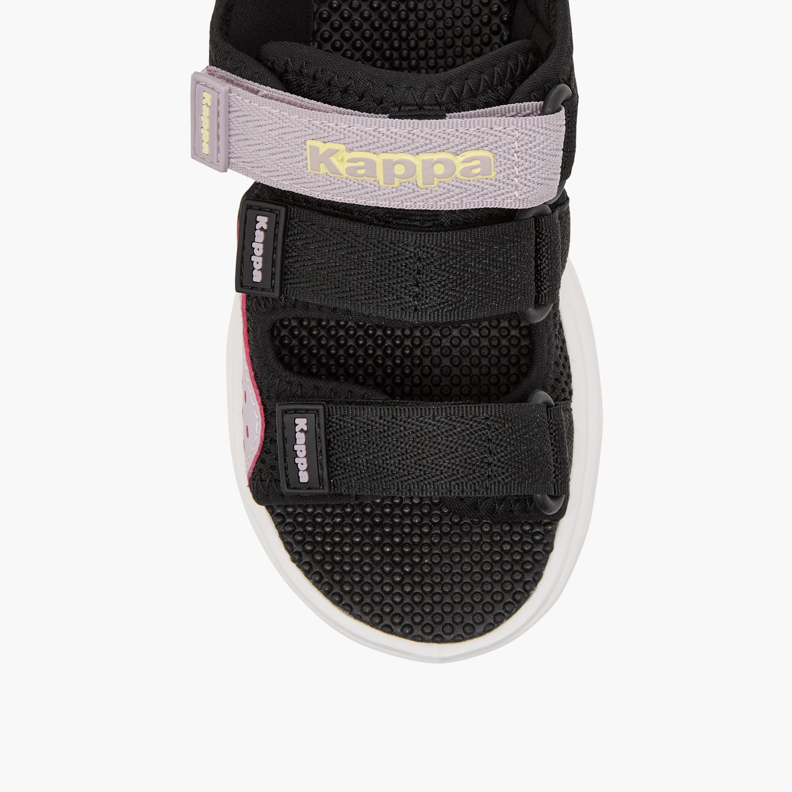 صندل مسطح بشعار مع شريط إغلاق للبنات من كابا-girls-shoes-sandals-image-3