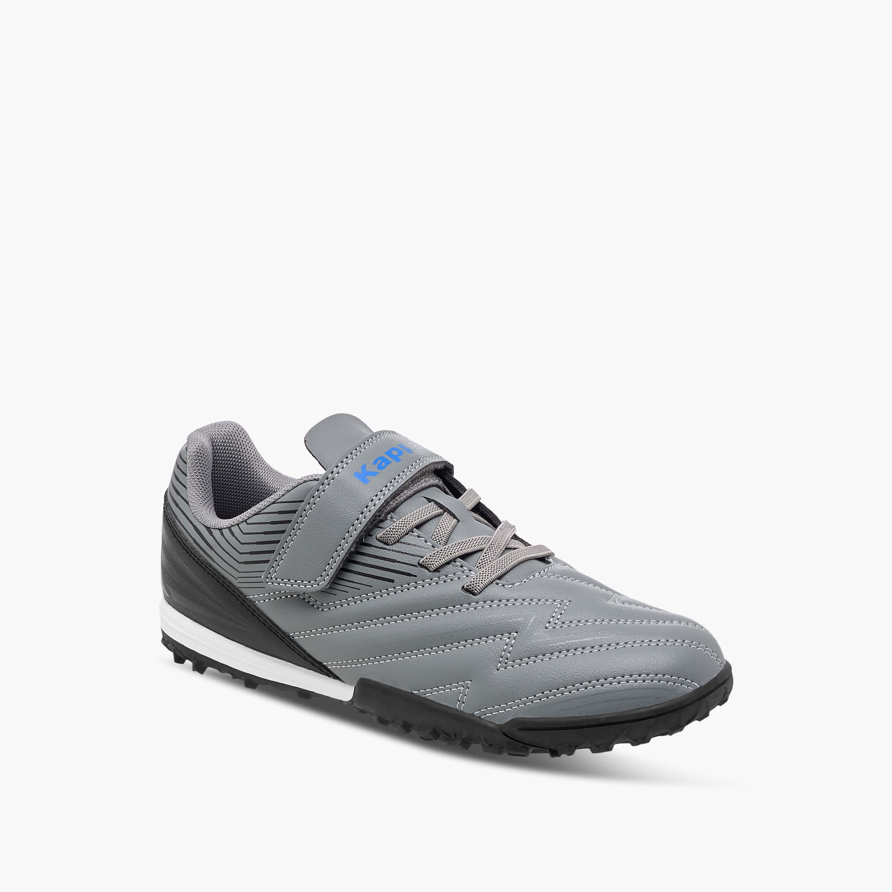 حذاء كرة قدم للعشب الصناعي خفيف الوزن بشريط إغلاق لاصق للأطفال من كابا-sports-boys-shoes-image-2