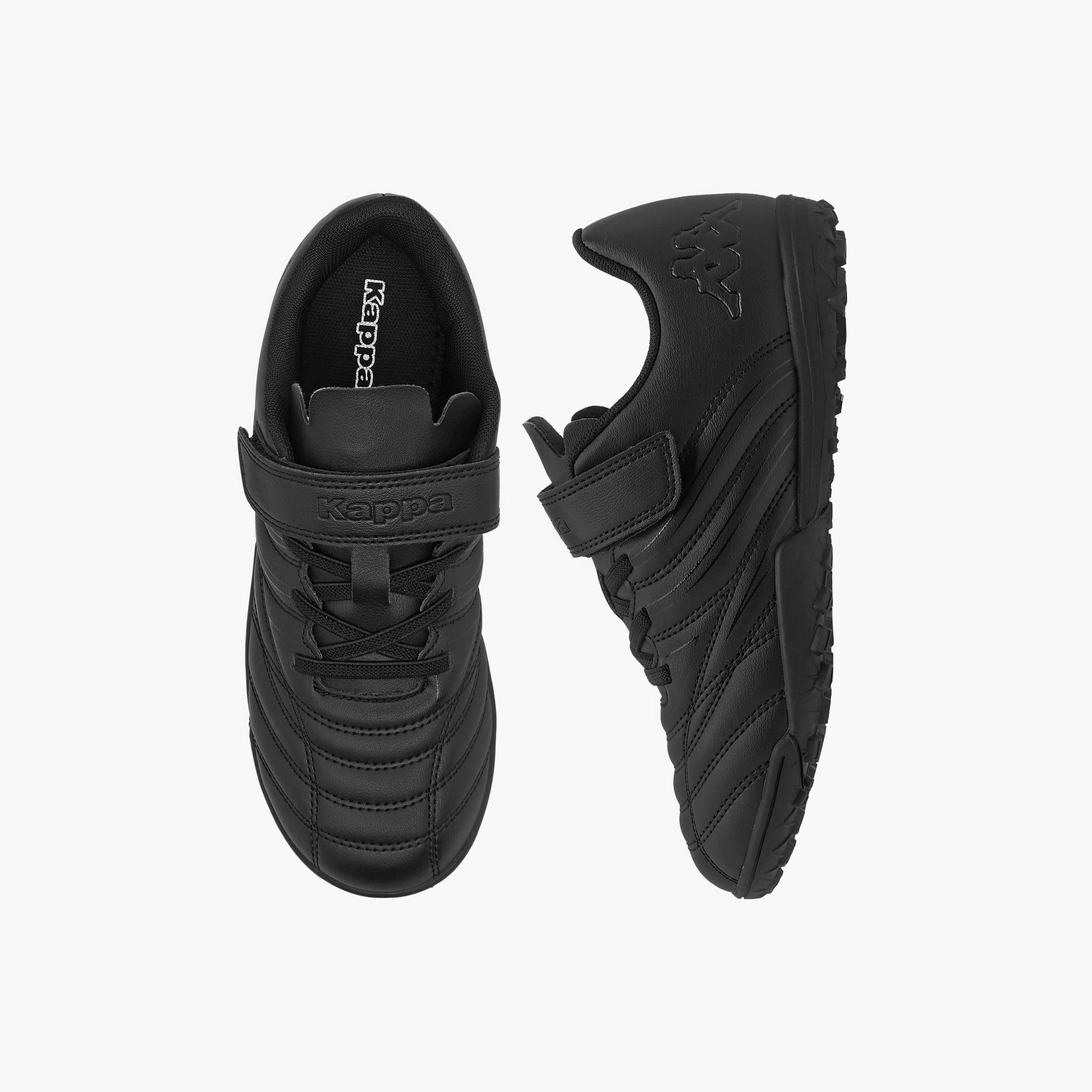 Kappa Kids' Textured Football Turf Shoes with Hook and Loop Closure-sports-boys-shoes-image-1