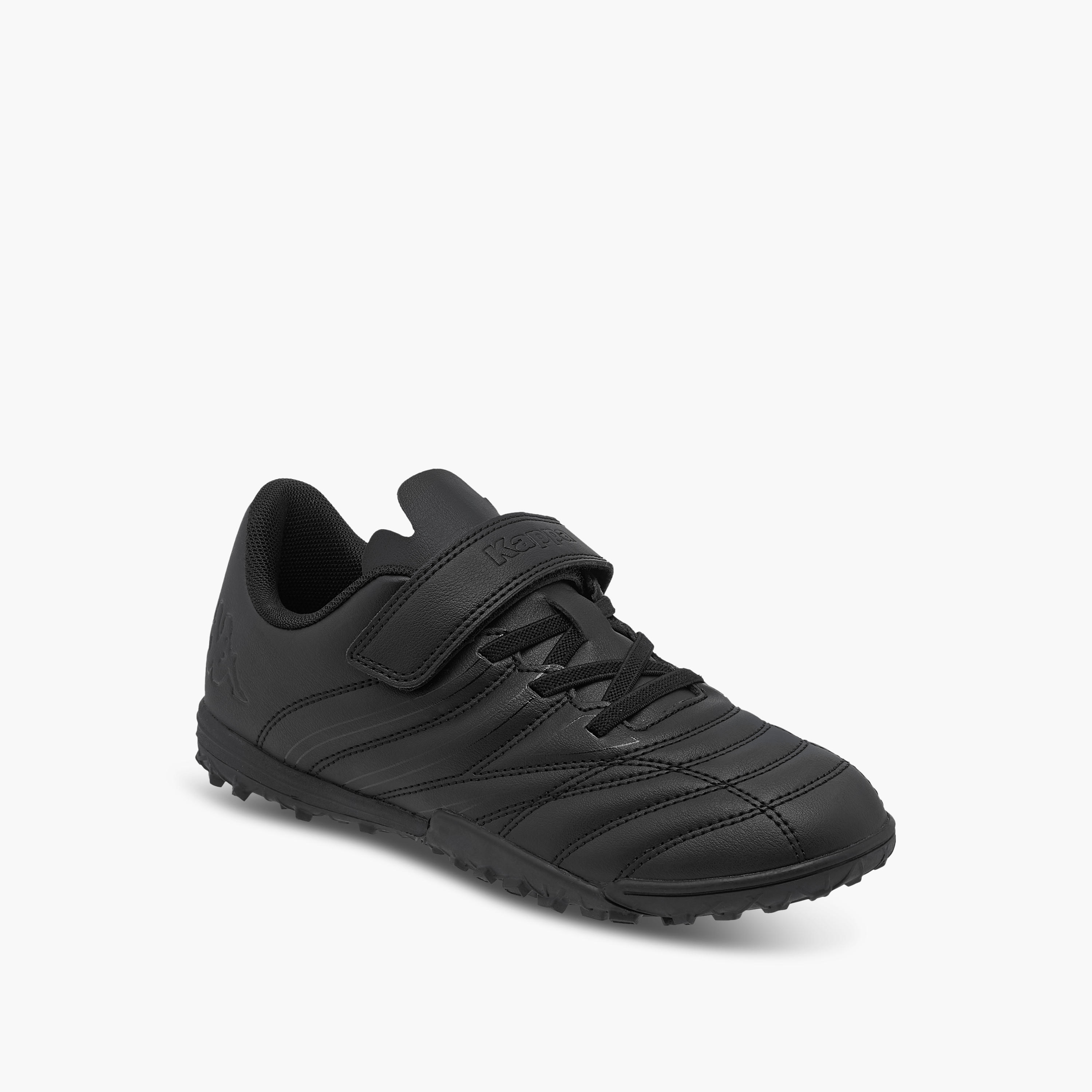 Kappa Kids' Textured Football Turf Shoes with Hook and Loop Closure-sports-boys-shoes-image-2