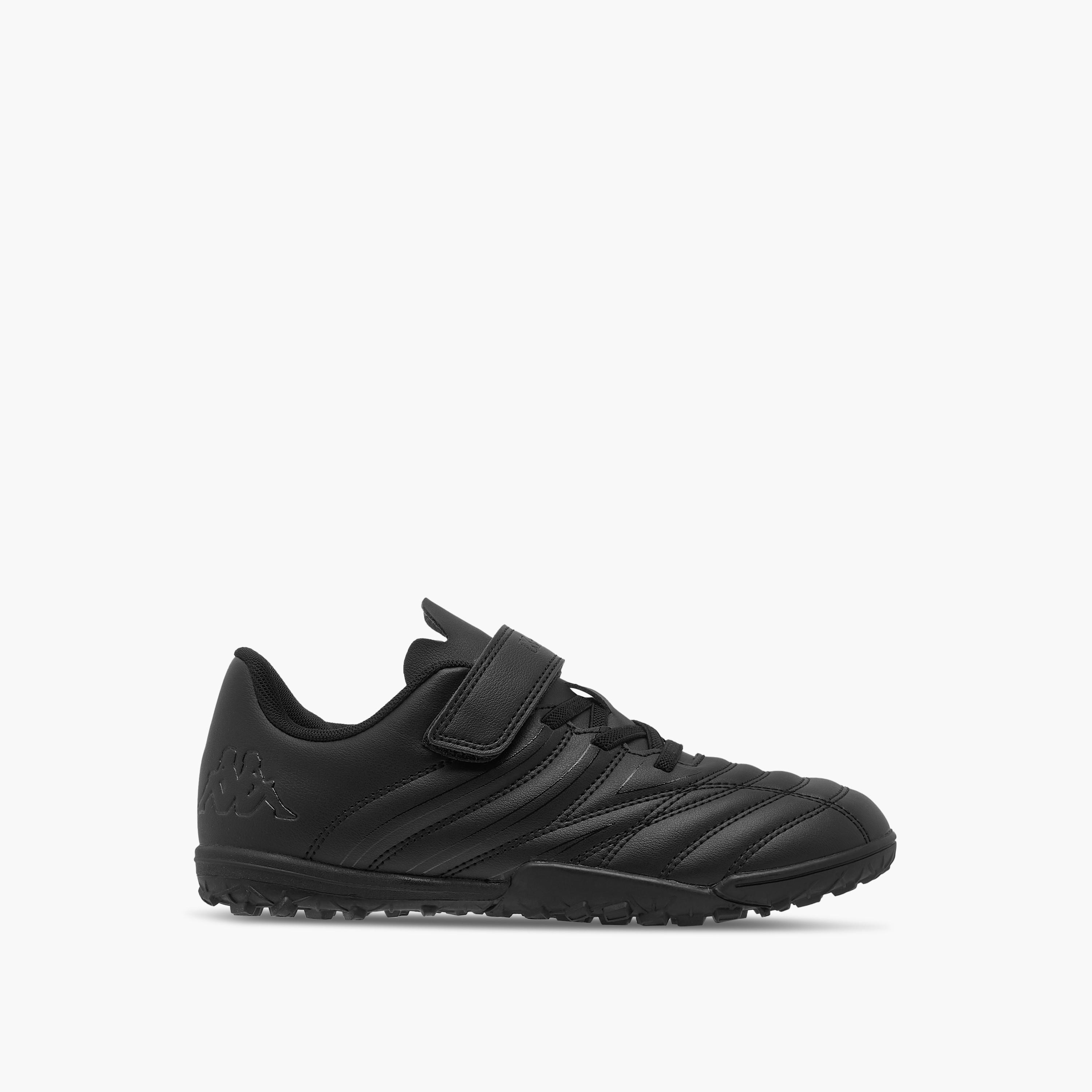 Kappa Kids' Textured Football Turf Shoes with Hook and Loop Closure-sports-boys-shoes-image-3