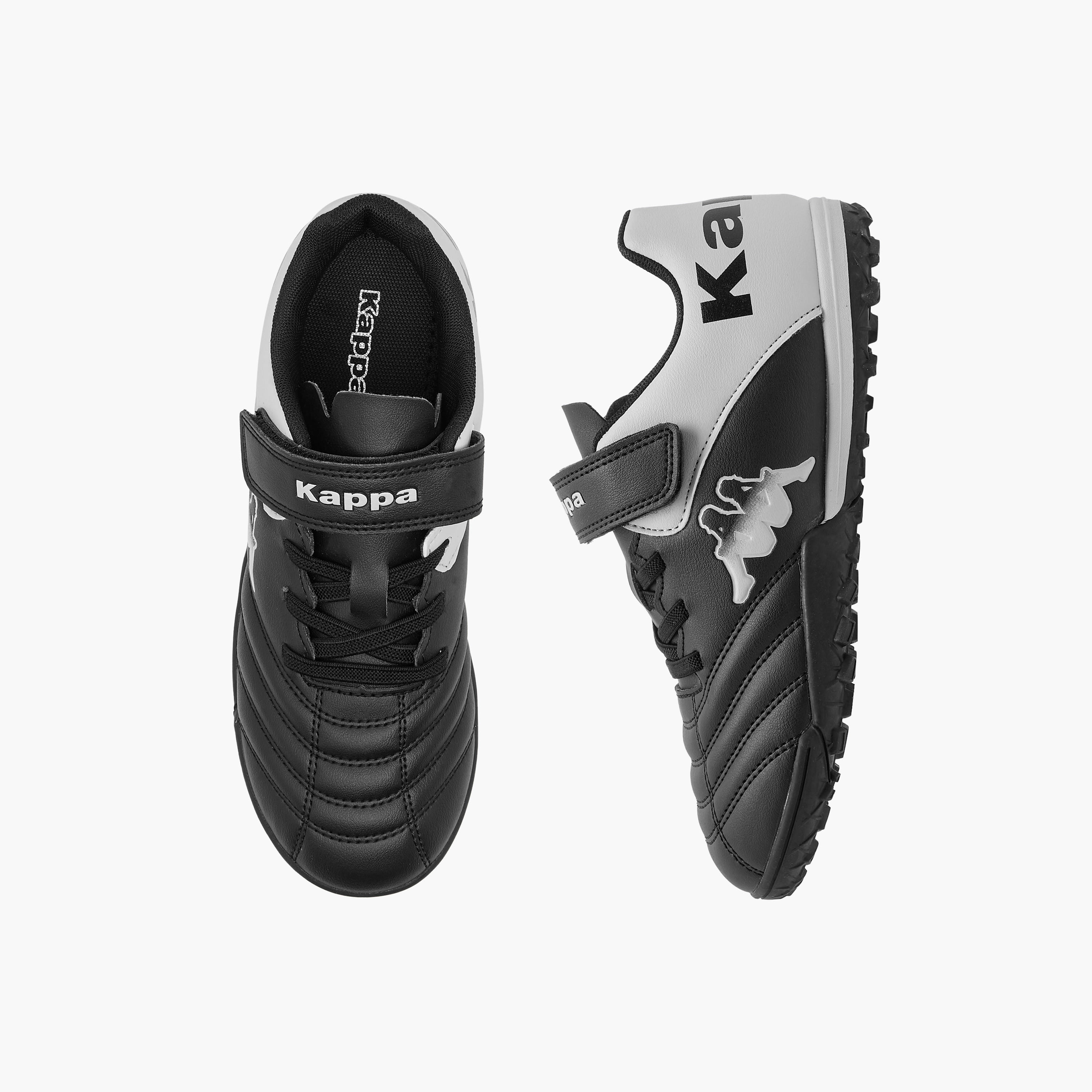 Kappa Kids Panelled Hook & Loop Football Turf Shoes-sports-boys-shoes-image-1