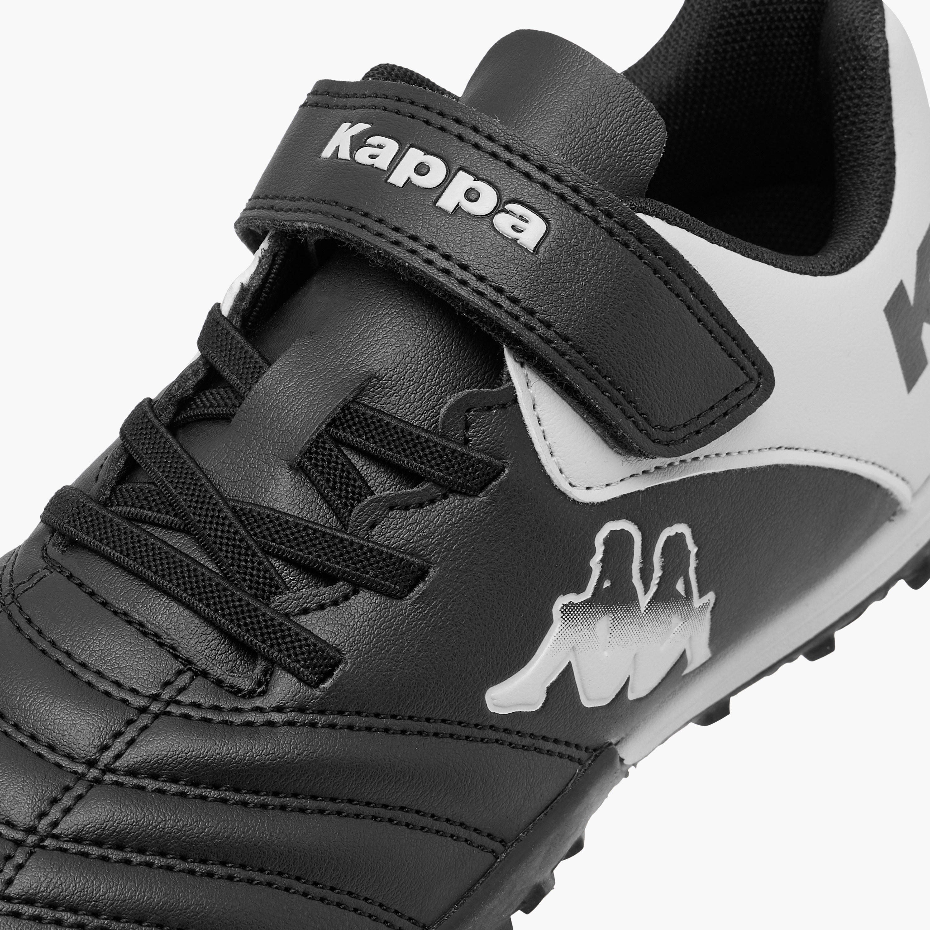 Kappa Kids Panelled Hook & Loop Football Turf Shoes-sports-boys-shoes-image-4