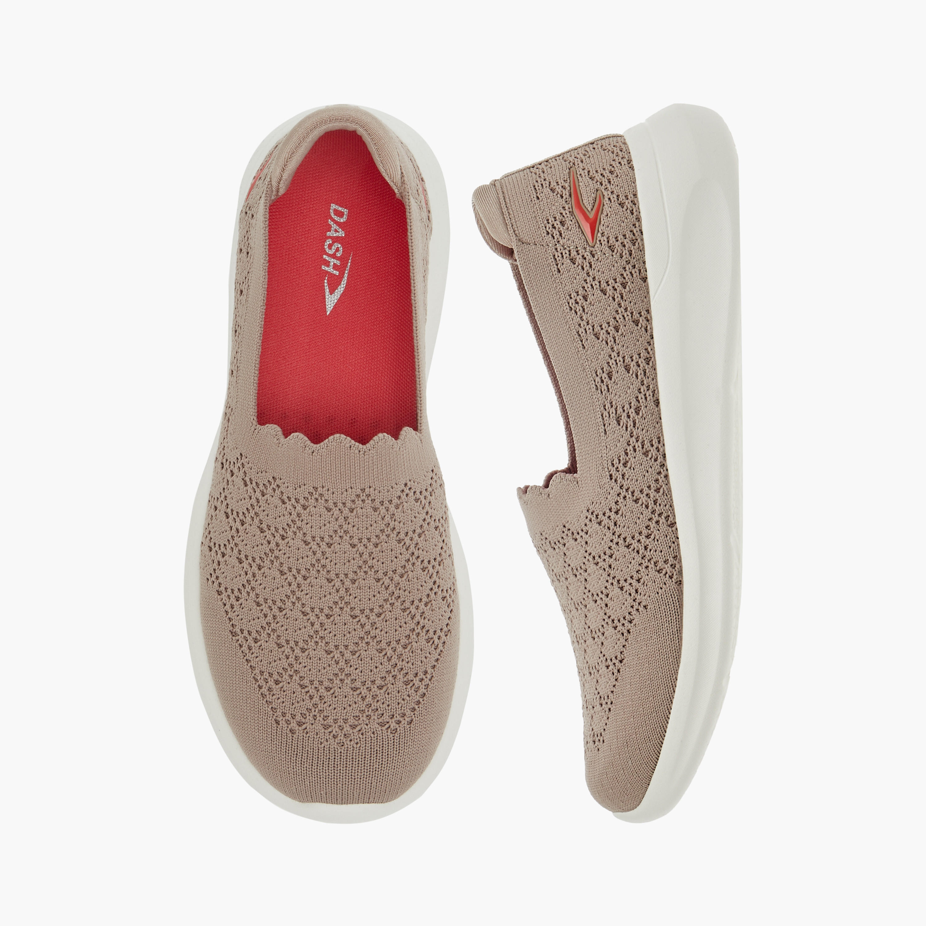 Dash Textured Slip-On Loafers-women-shoes-flats-loafers-image-1