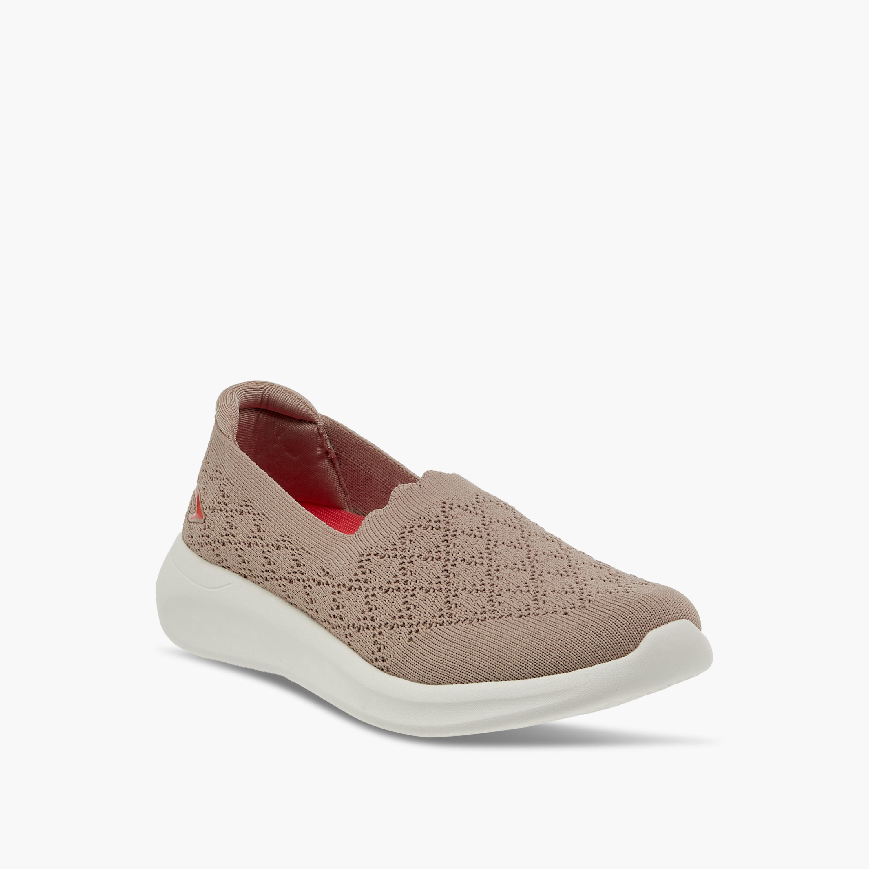 Dash Textured Slip-On Loafers-women-shoes-flats-loafers-image-2