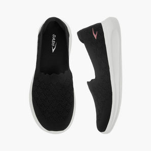 Dash Textured Slip-On Loafers-women-shoes-flats-loafers-image-1