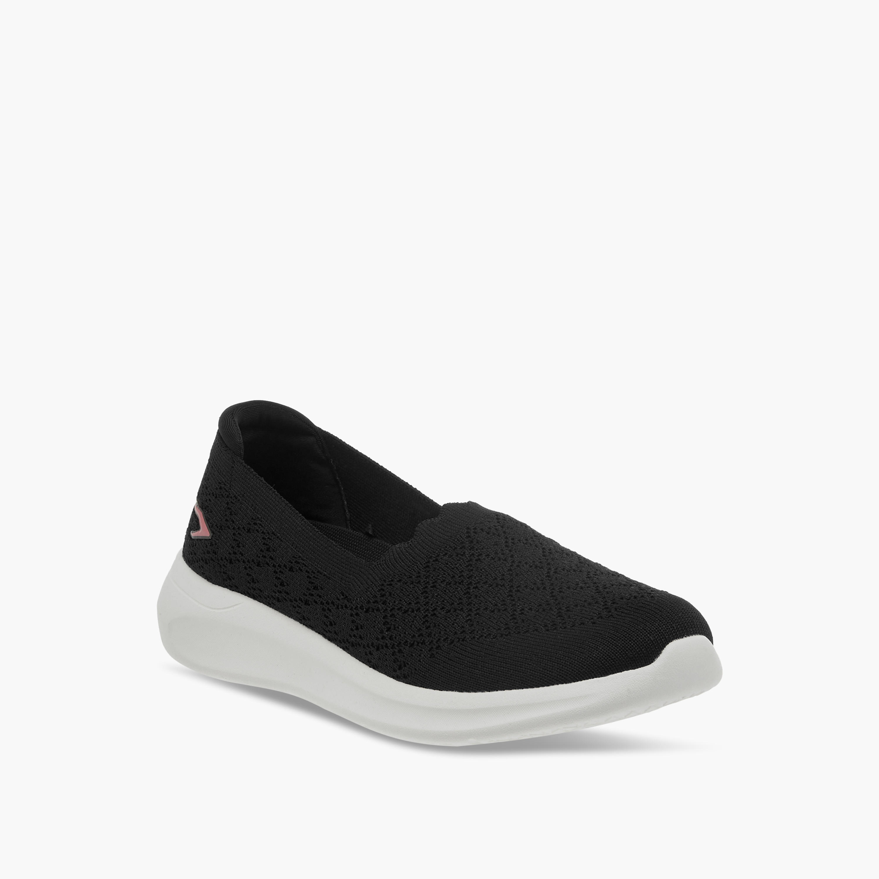 Dash Textured Slip-On Loafers-women-shoes-flats-loafers-image-2