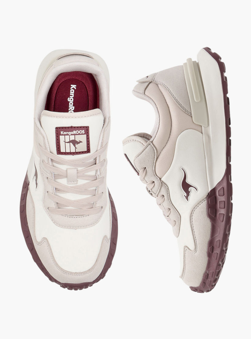 KangaROOS Women's Panelled Lace-Up Sports Shoes-women-shoes-sneakers-image-1