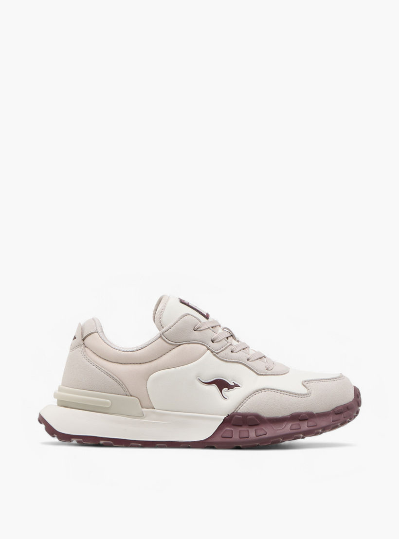 KangaROOS Women's Panelled Lace-Up Sports Shoes-women-shoes-sneakers-image-3