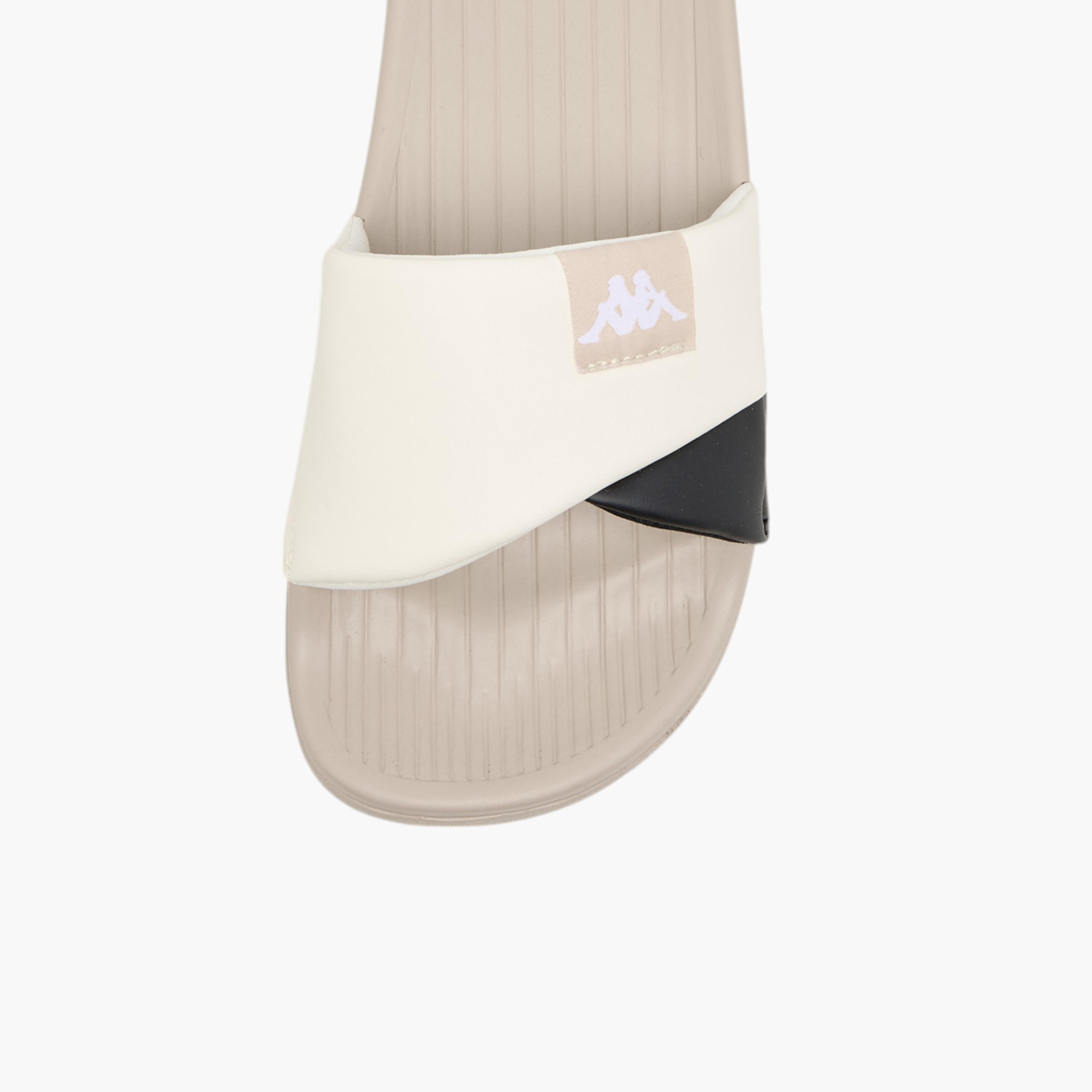 Kappa Women's Logo Detail Panelled Slides-women-shoes-flipflopsandslides-image-3