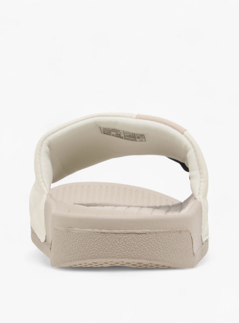 Kappa Women's Logo Detail Panelled Slides-women-shoes-flipflopsandslides-image-4