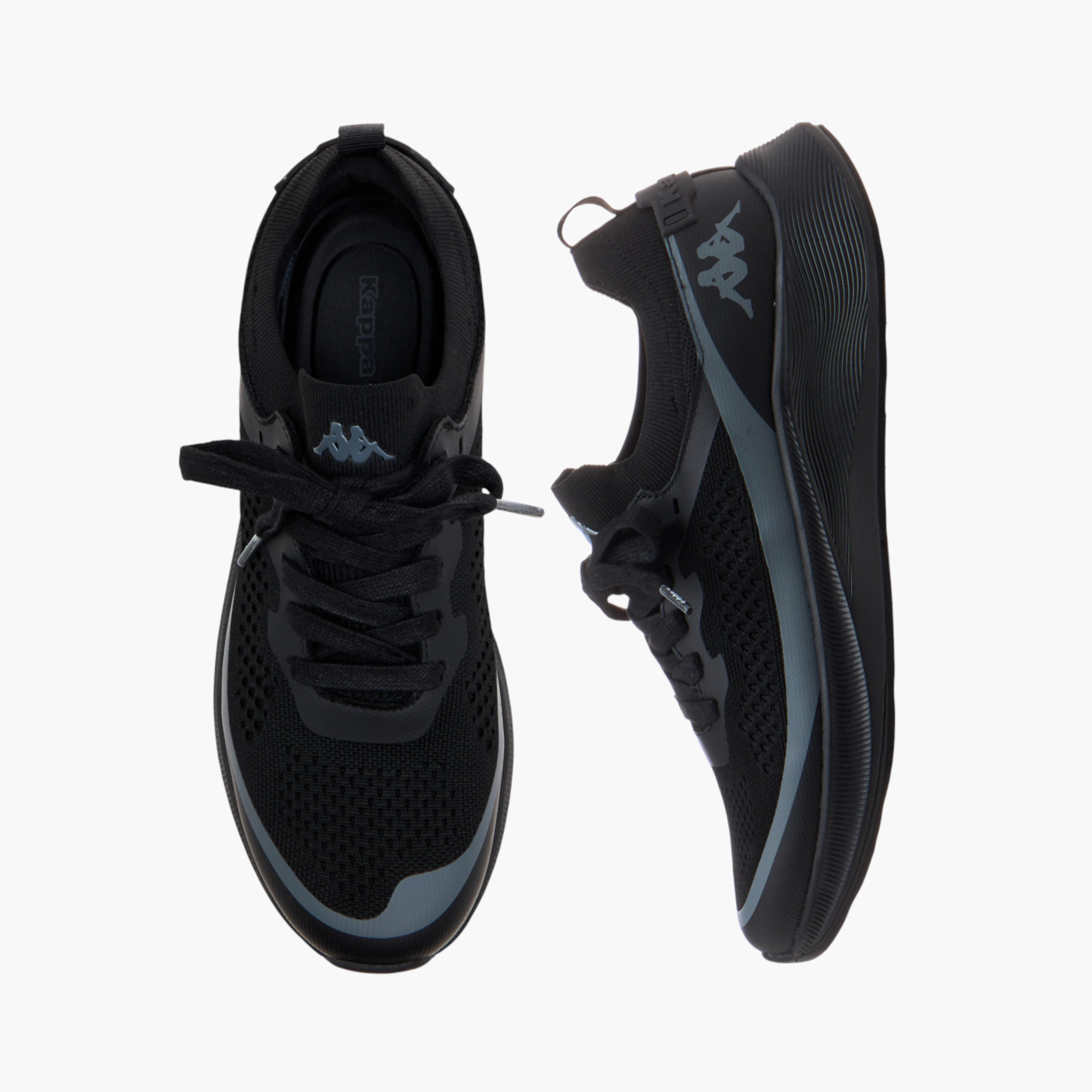Kappa Men's Textured Sports Shoes with Lace-Up Closure-sports-men-shoes-image-1