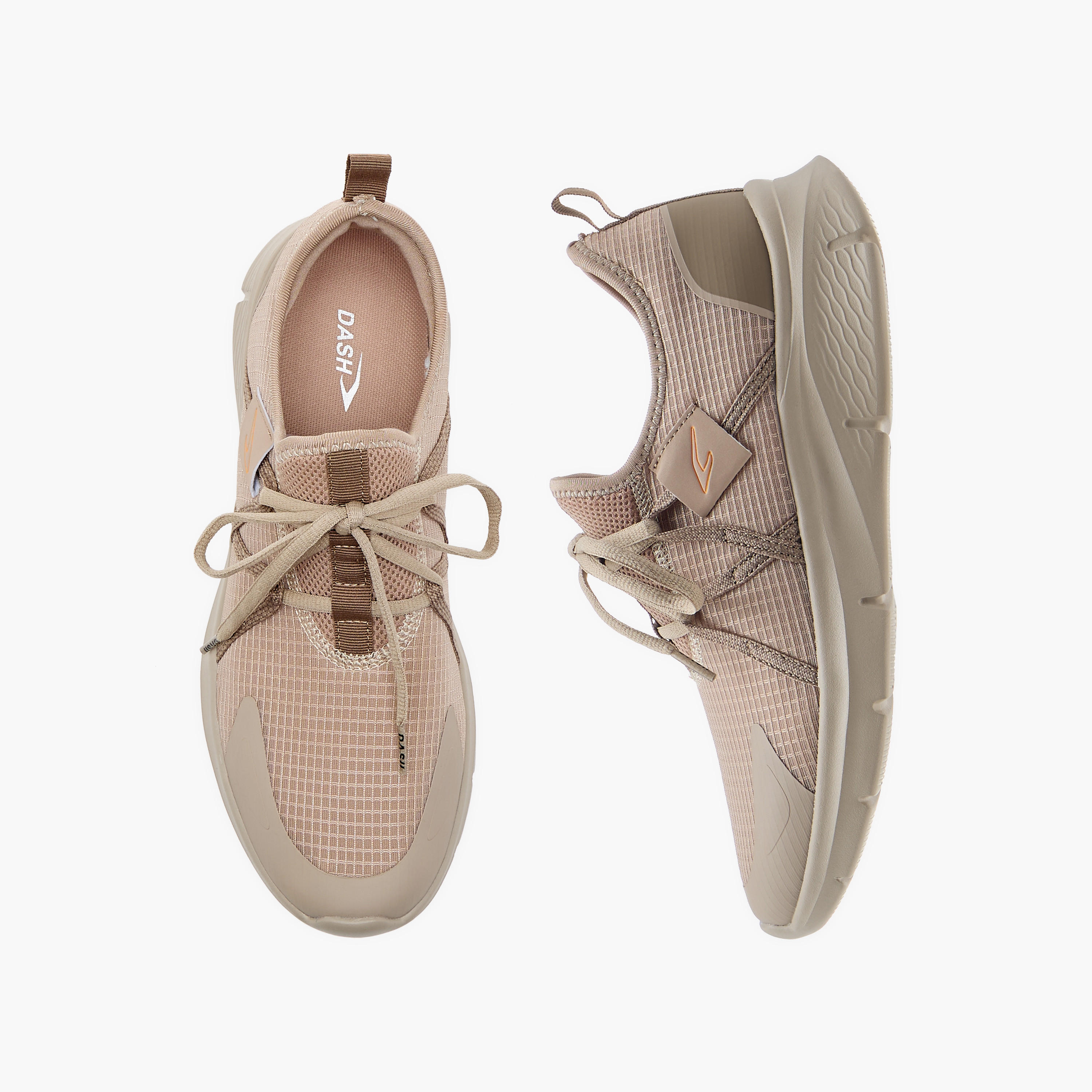 Dash Textured Lace-Up Sports Shoes-sports-men-shoes-image-1
