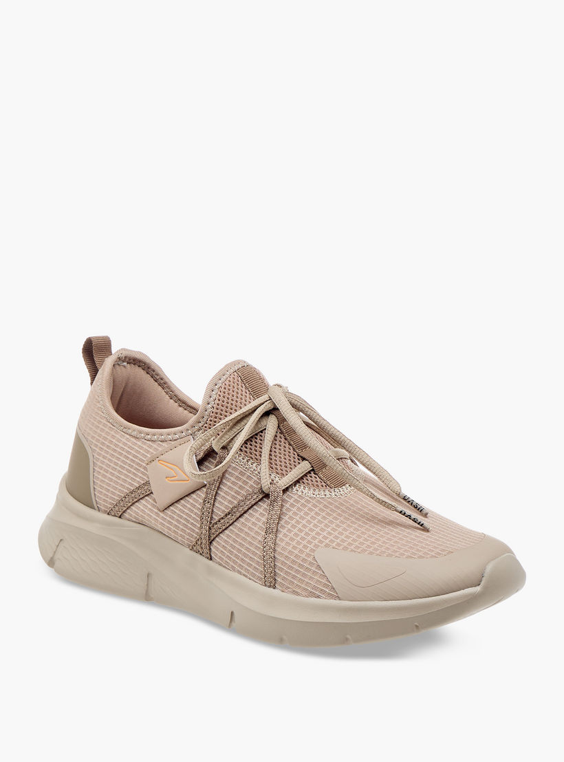 Dash Textured Lace-Up Sports Shoes-sports-men-shoes-image-2